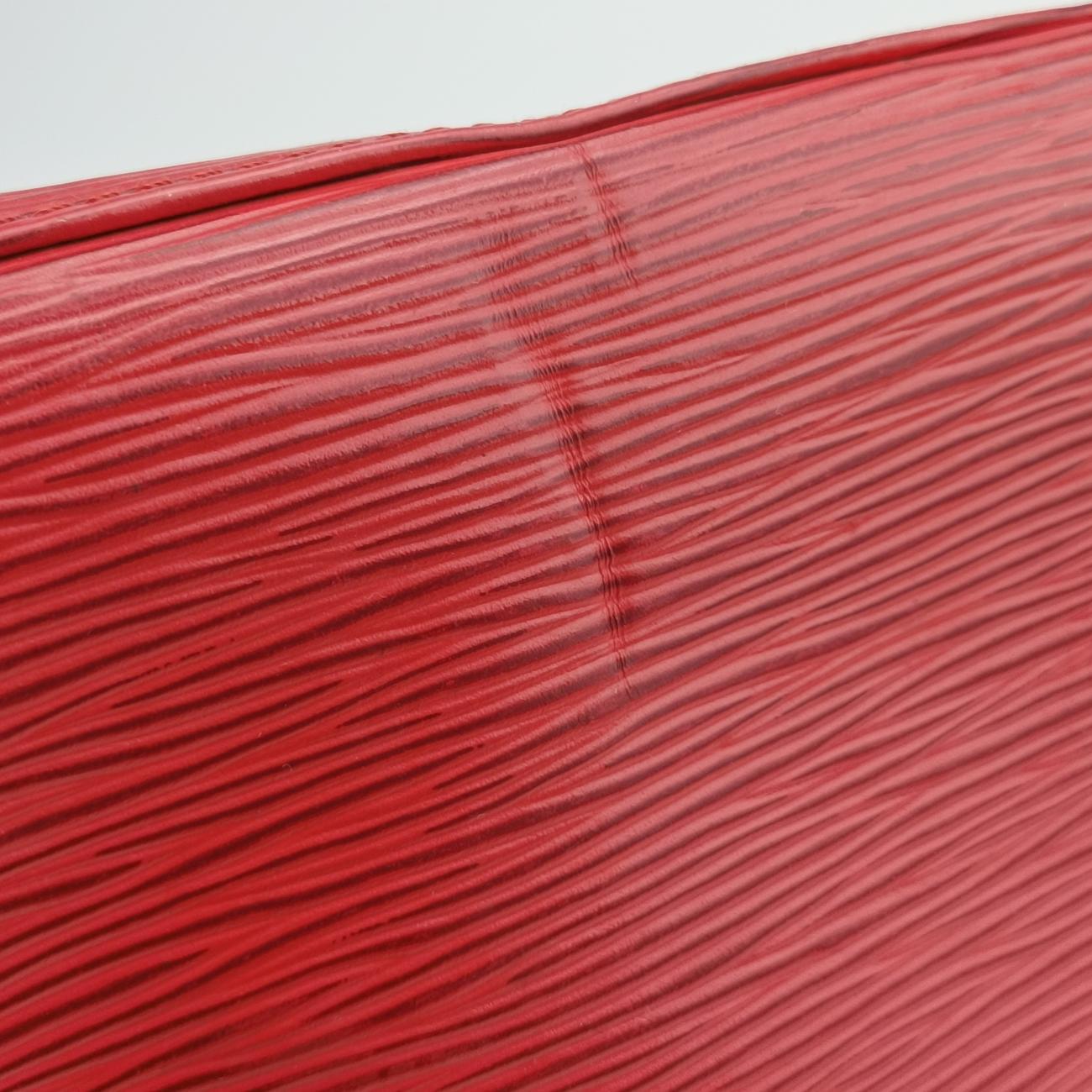 Pre-owned Louis Vuitton Noé Castilian Red Epi M44007 shoulderbag | stylenewstar