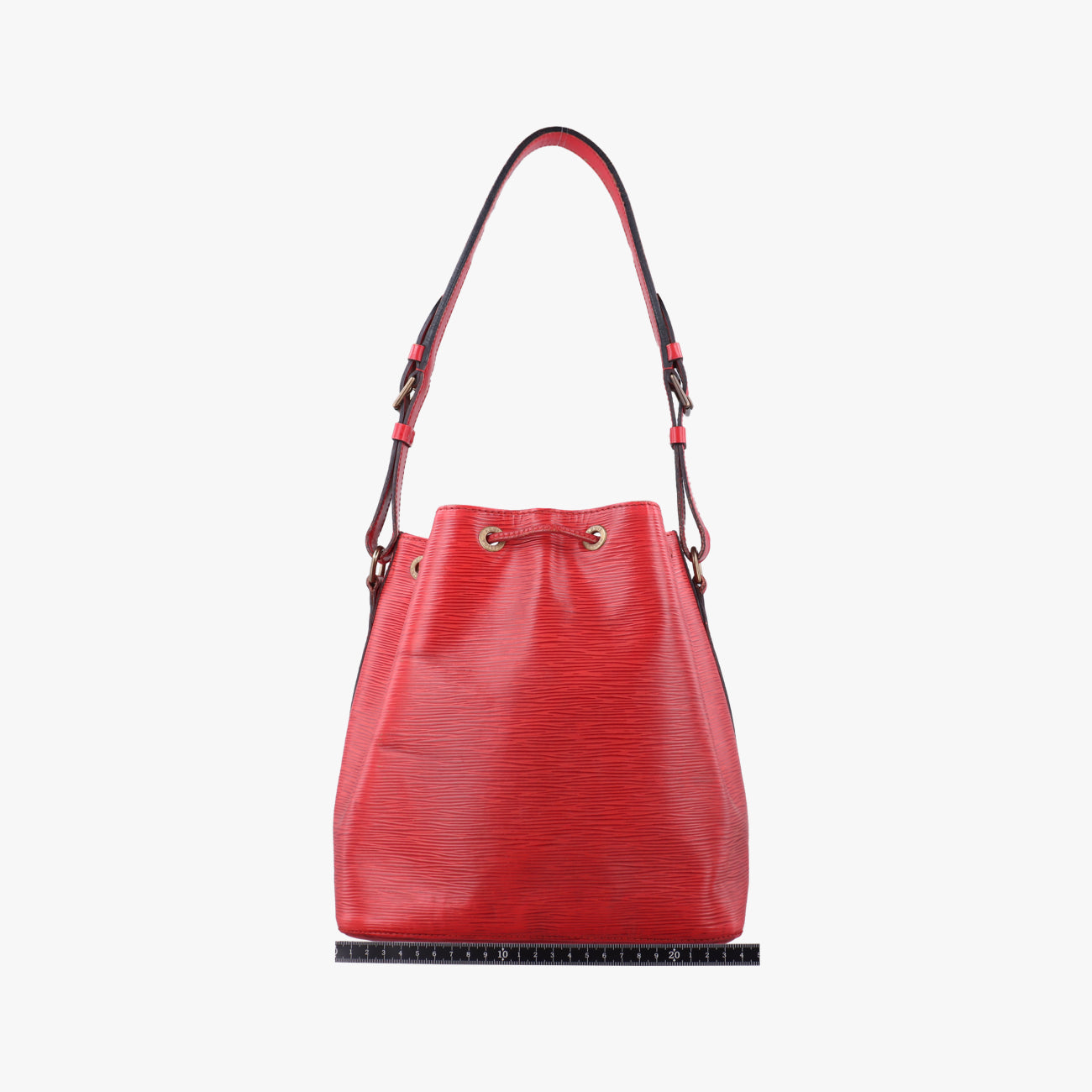 Pre-owned Louis Vuitton Noé Castilian Red Epi M44007 shoulderbag | stylenewstar