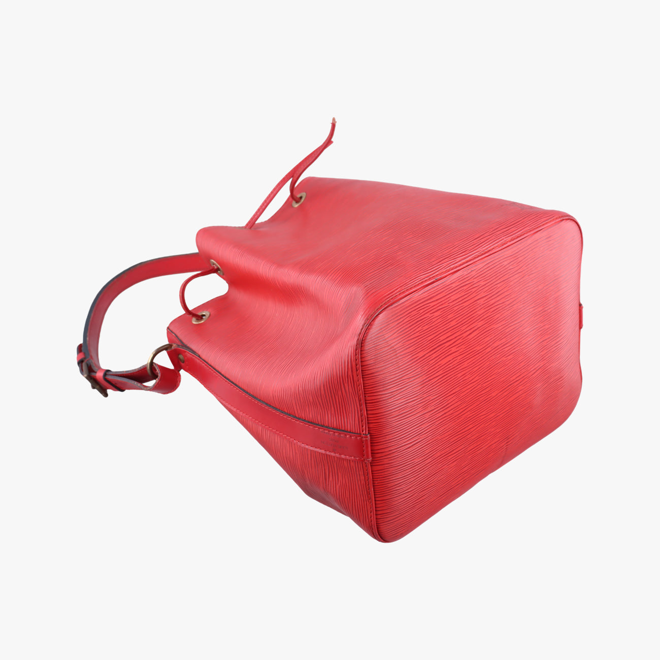 Pre-owned Louis Vuitton Noé Castilian Red Epi M44007 shoulderbag | stylenewstar