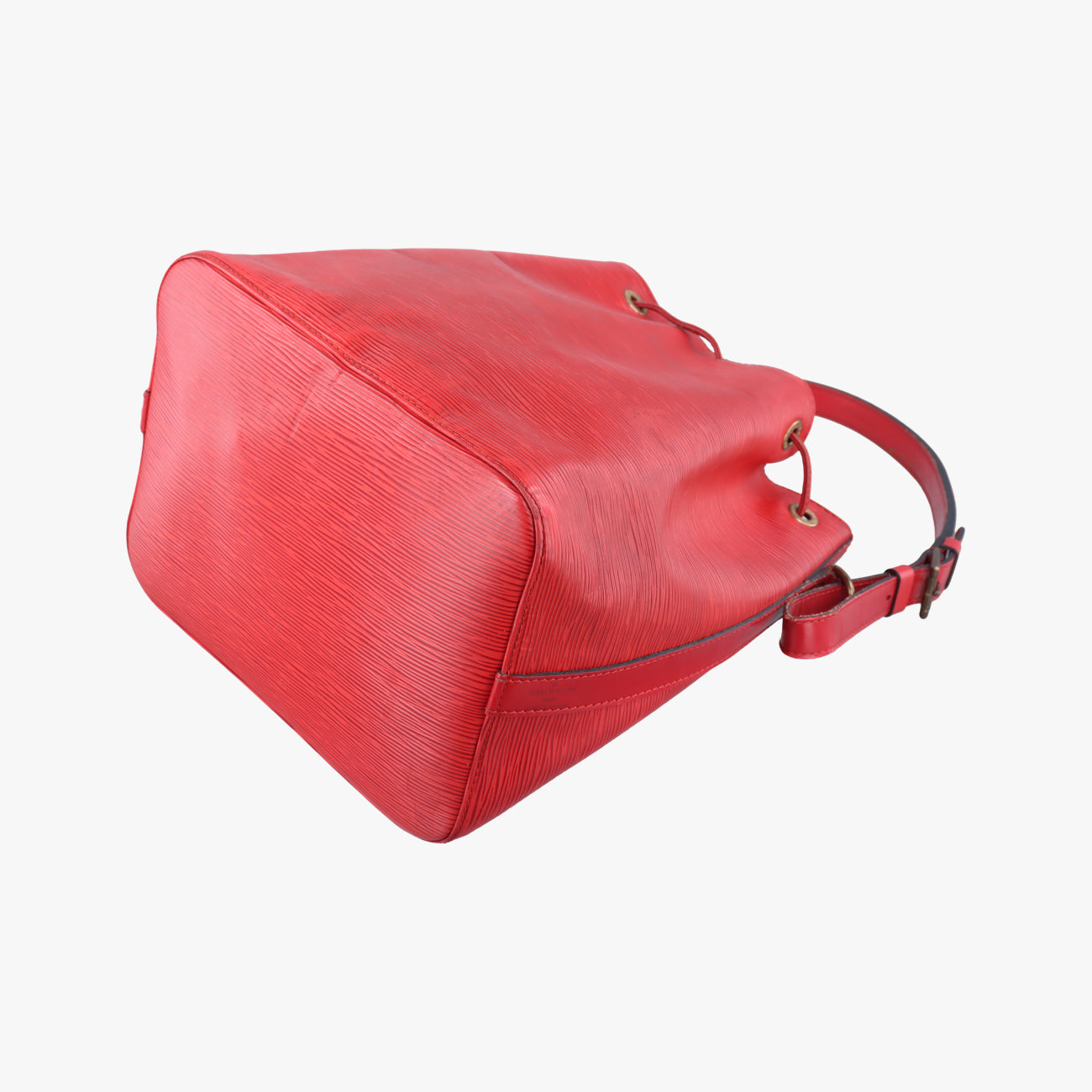 Pre-owned Louis Vuitton Noé Castilian Red Epi M44007 shoulderbag | stylenewstar