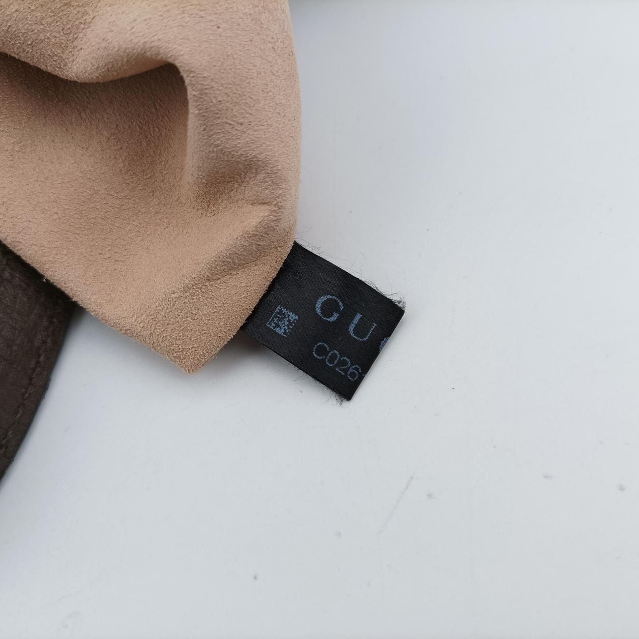 Pre-owned Gucci Ophidia brown×red×green PVC coated canvas 524533 handbag | stylenewstar