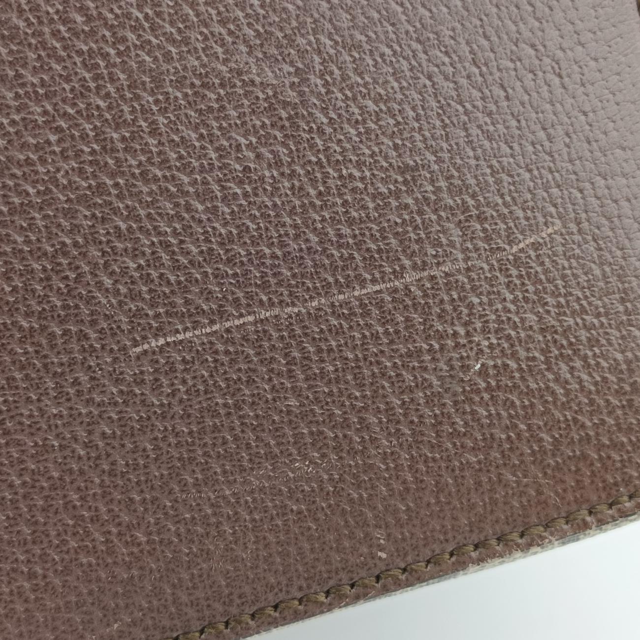 Pre-owned Gucci Ophidia brown×red×green PVC coated canvas 524533 handbag | stylenewstar