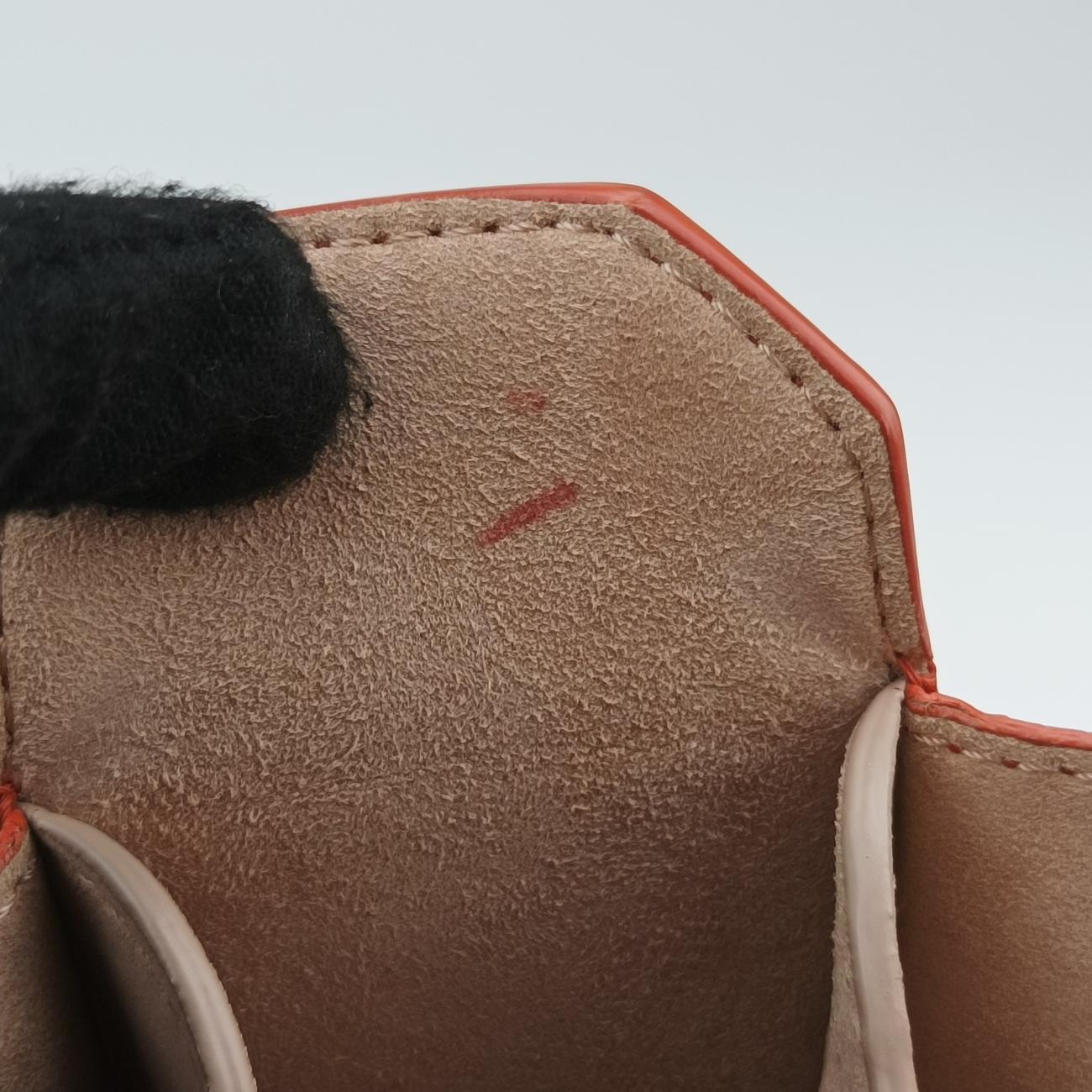 Secondhand Alexander McQueen Box Orange Leather  shoulderbag | stylenewstar