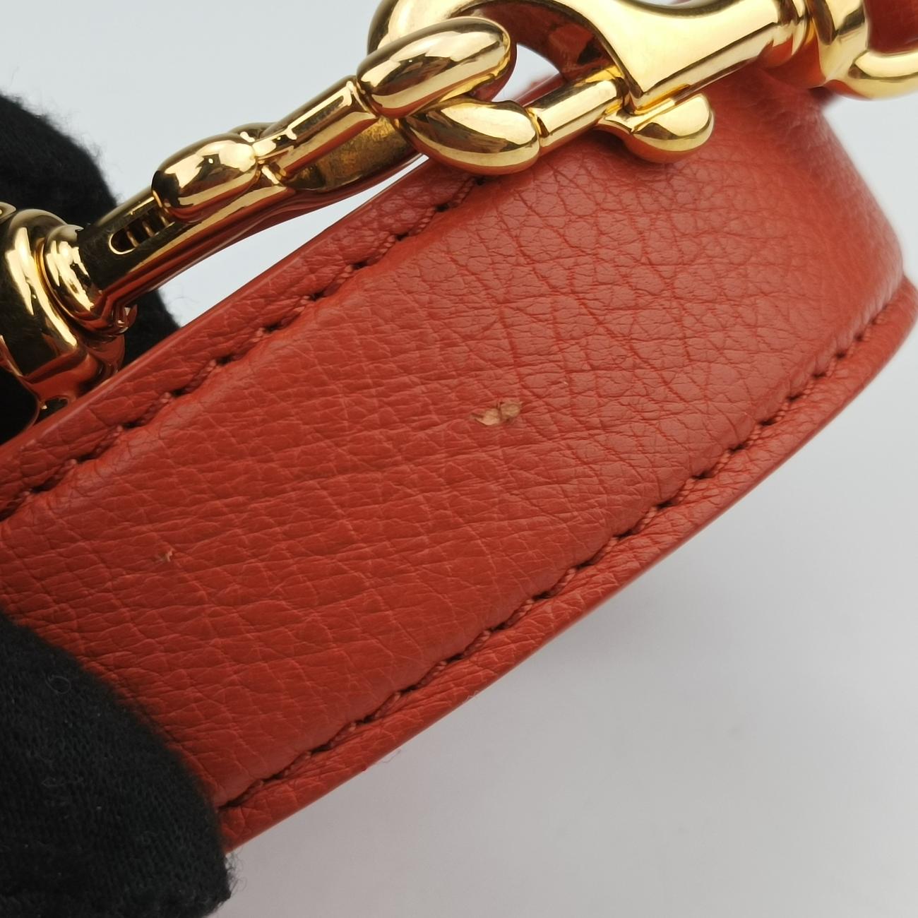 Secondhand Alexander McQueen Box Orange Leather  shoulderbag | stylenewstar