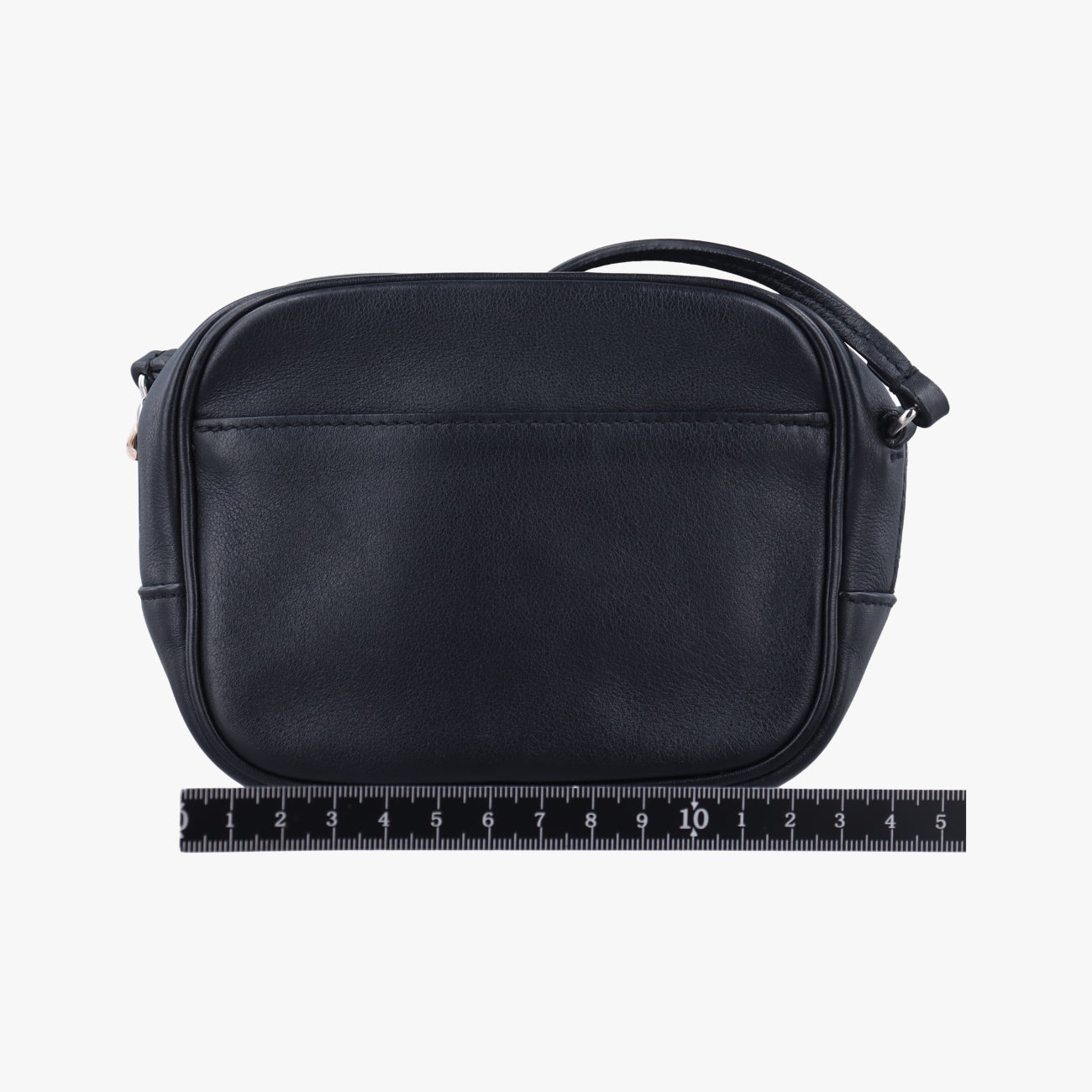 Pre-owned Yves Saint Laurent Monogram Blogger Black Leather 425317 shoulderbag | stylenewstar