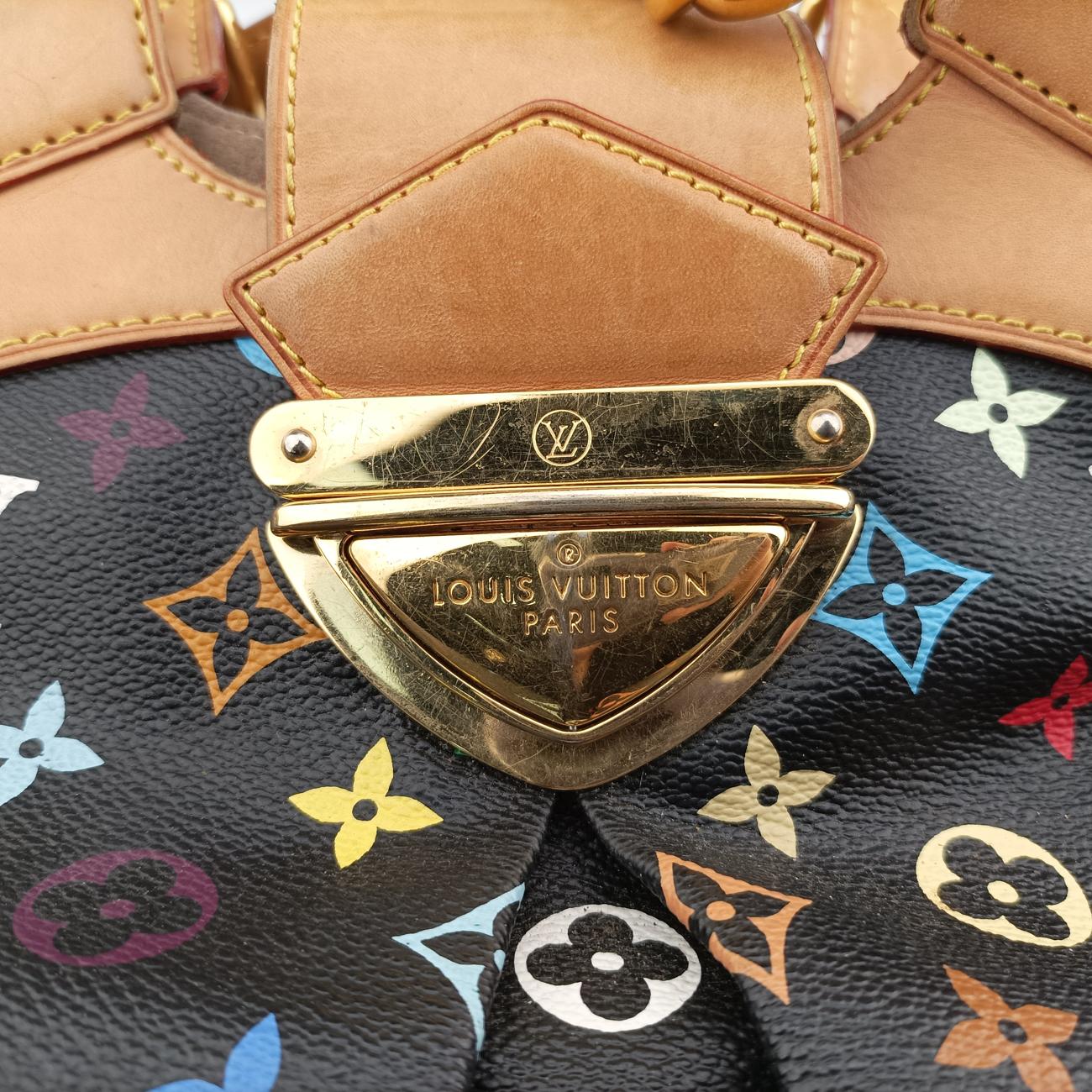 Pre-owned Louis Vuitton URSULA Noir Monogram Multicolor M40124 handbag | stylenewstar