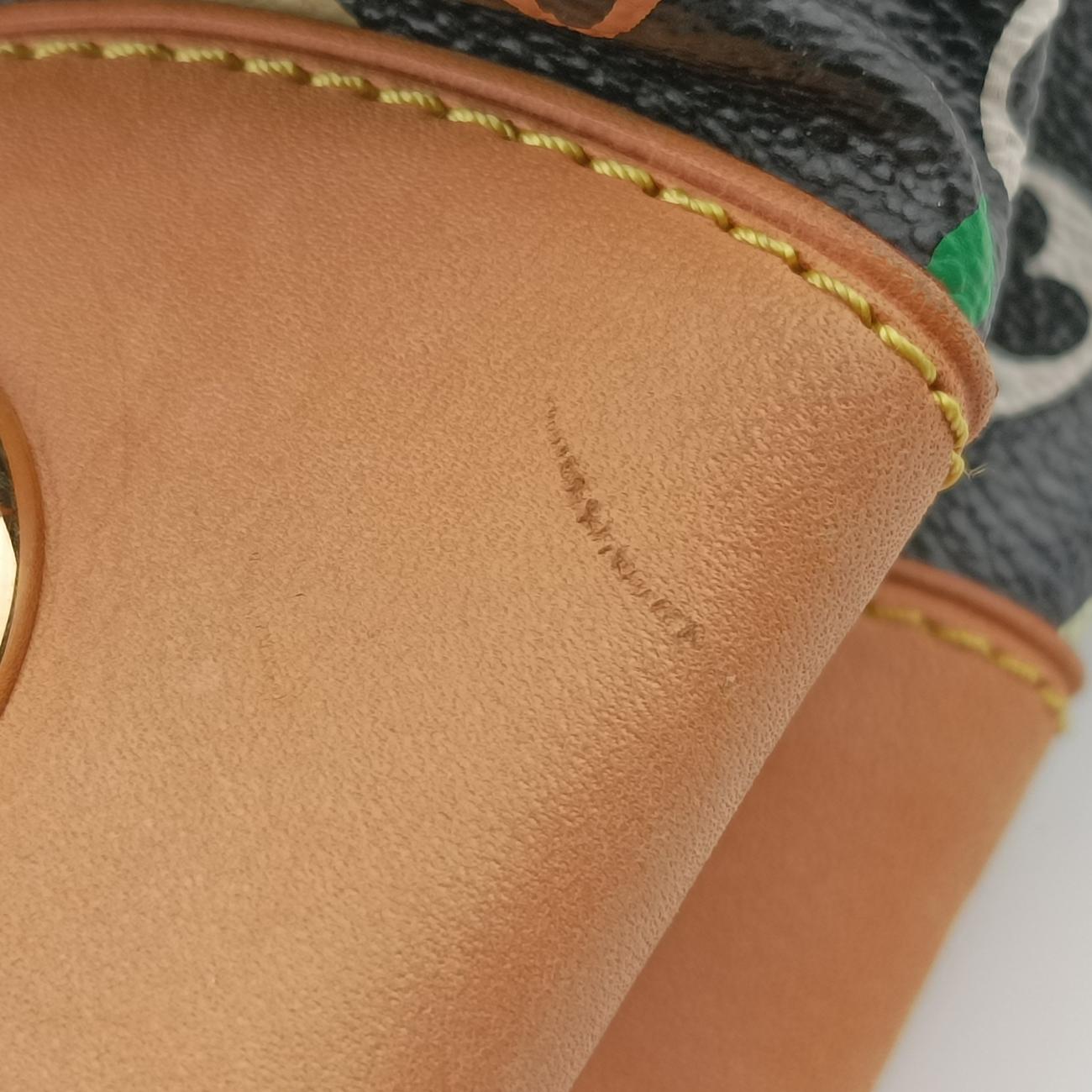 Pre-owned Louis Vuitton URSULA Noir Monogram Multicolor M40124 handbag | stylenewstar