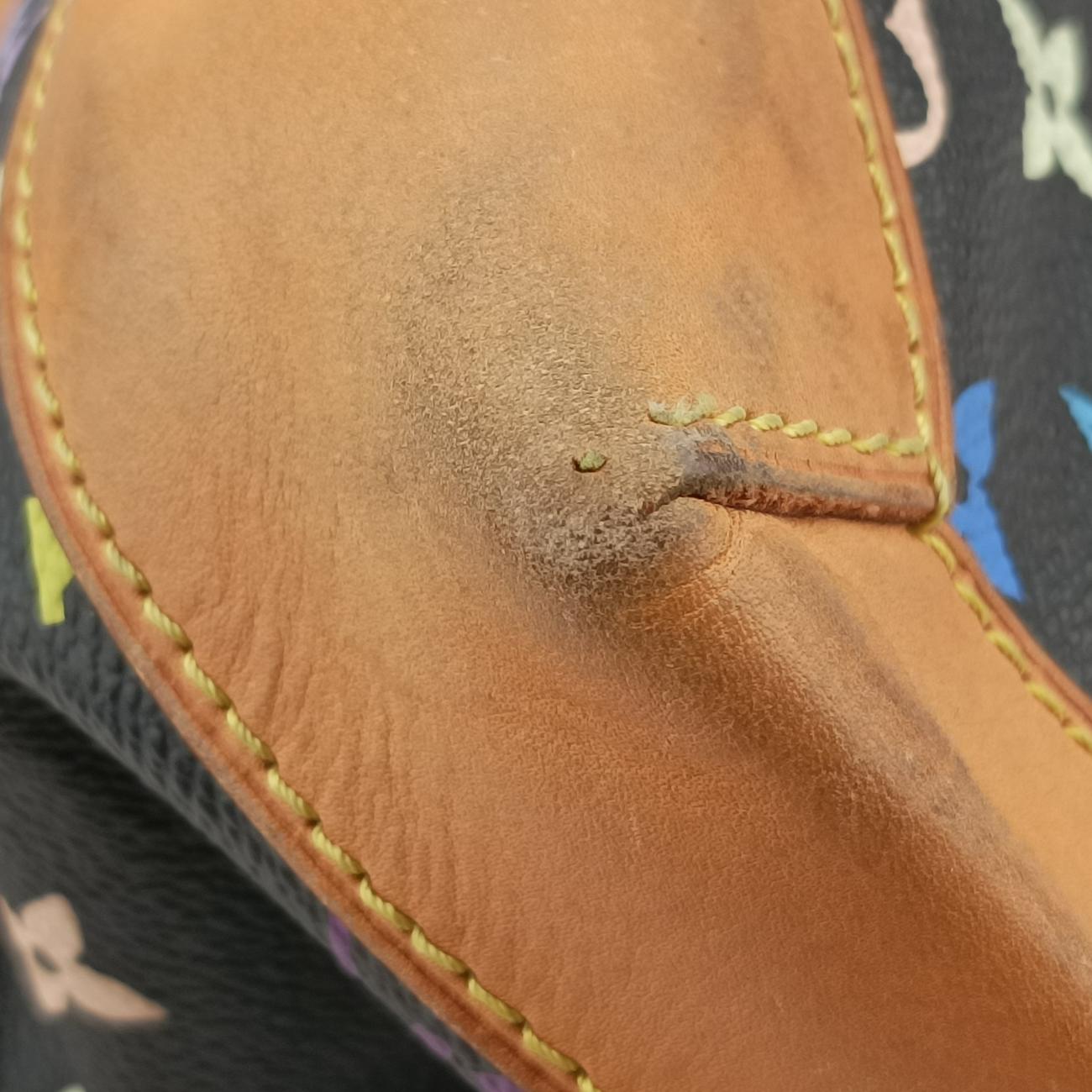 Pre-owned Louis Vuitton URSULA Noir Monogram Multicolor M40124 handbag | stylenewstar