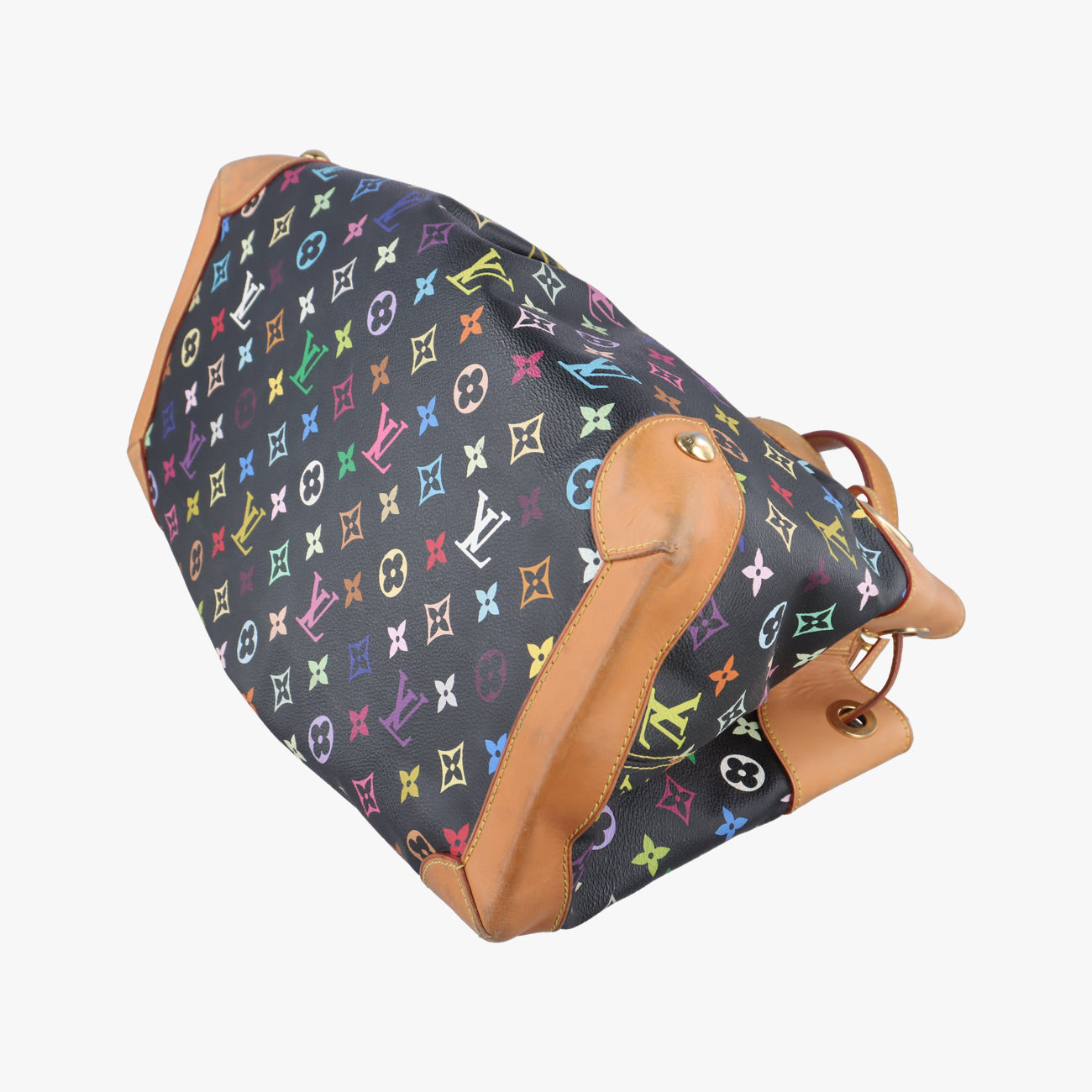 Pre-owned Louis Vuitton URSULA Noir Monogram Multicolor M40124 handbag | stylenewstar