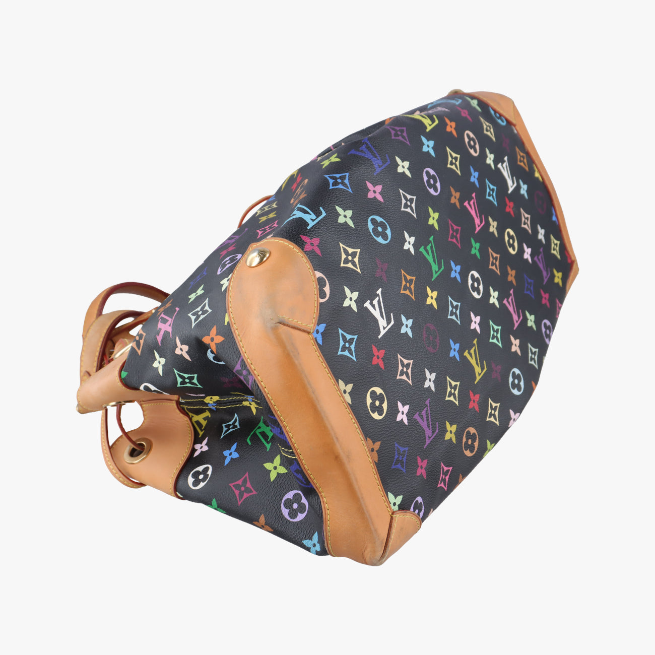 Pre-owned Louis Vuitton URSULA Noir Monogram Multicolor M40124 handbag | stylenewstar