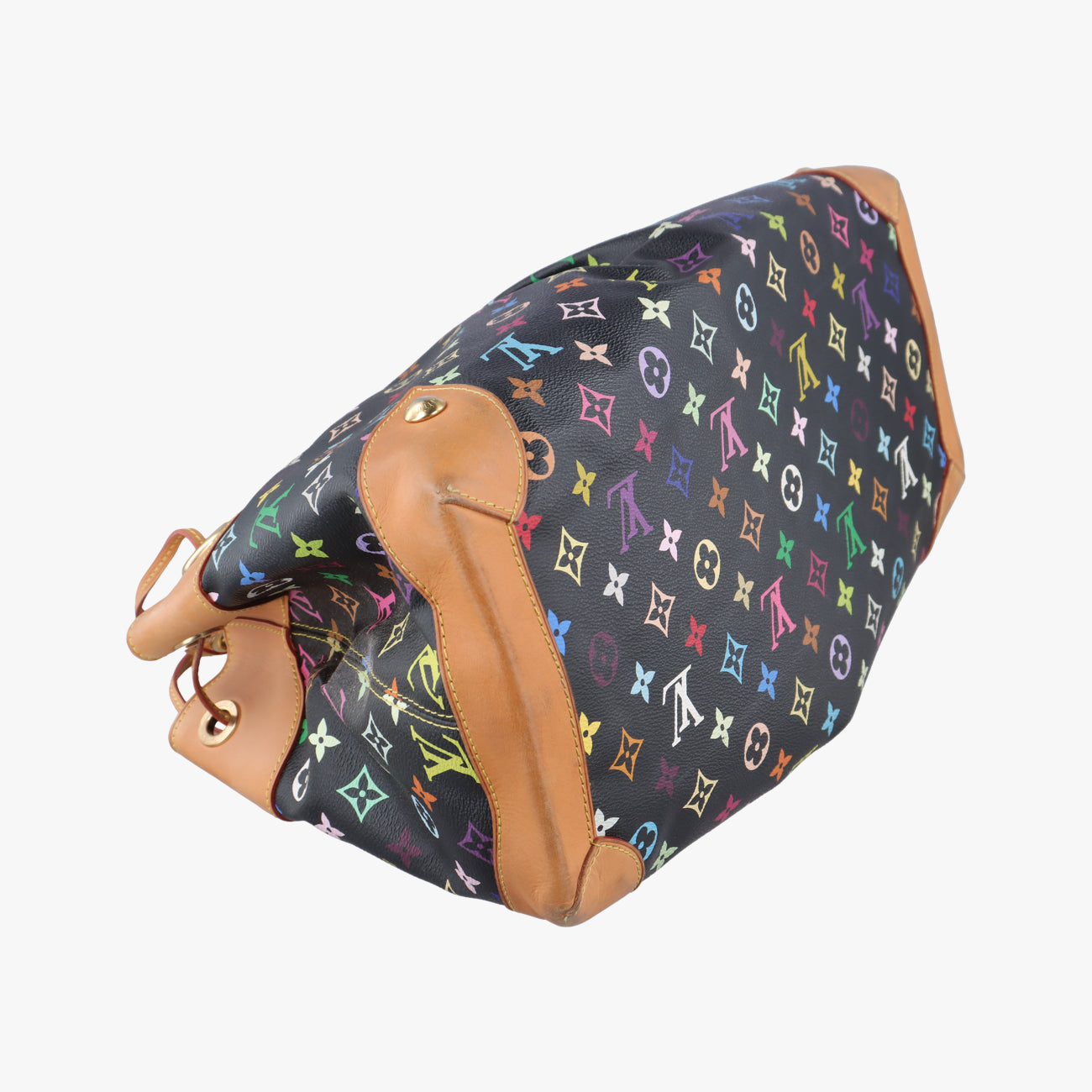 Pre-owned Louis Vuitton URSULA Noir Monogram Multicolor M40124 handbag | stylenewstar