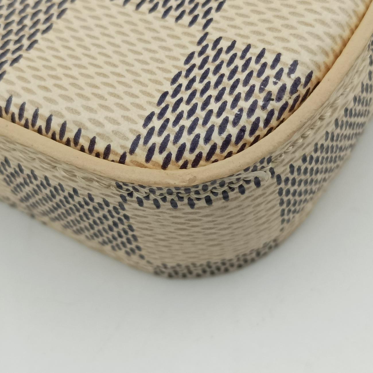 Pre-owned Louis Vuitton Pochette FéLICIE Azur Damier Canvas N63106 shoulderbag | stylenewstar