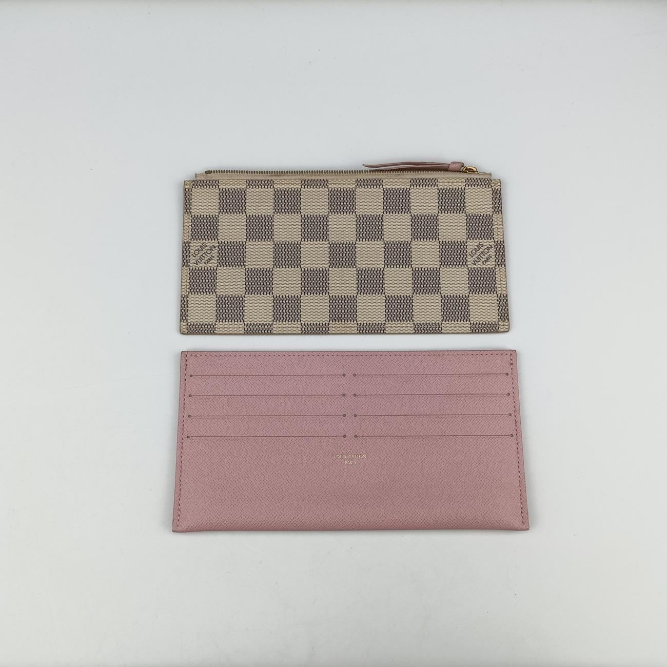 Pre-owned Louis Vuitton Pochette FéLICIE Azur Damier Canvas N63106 shoulderbag | stylenewstar