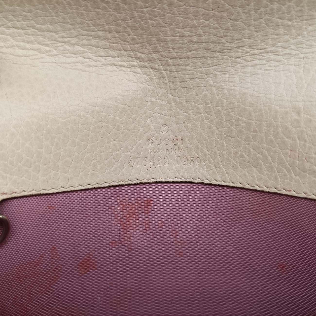 Vintage Gucci Dionysus White Leather 476432 shoulderbag | stylenewstar