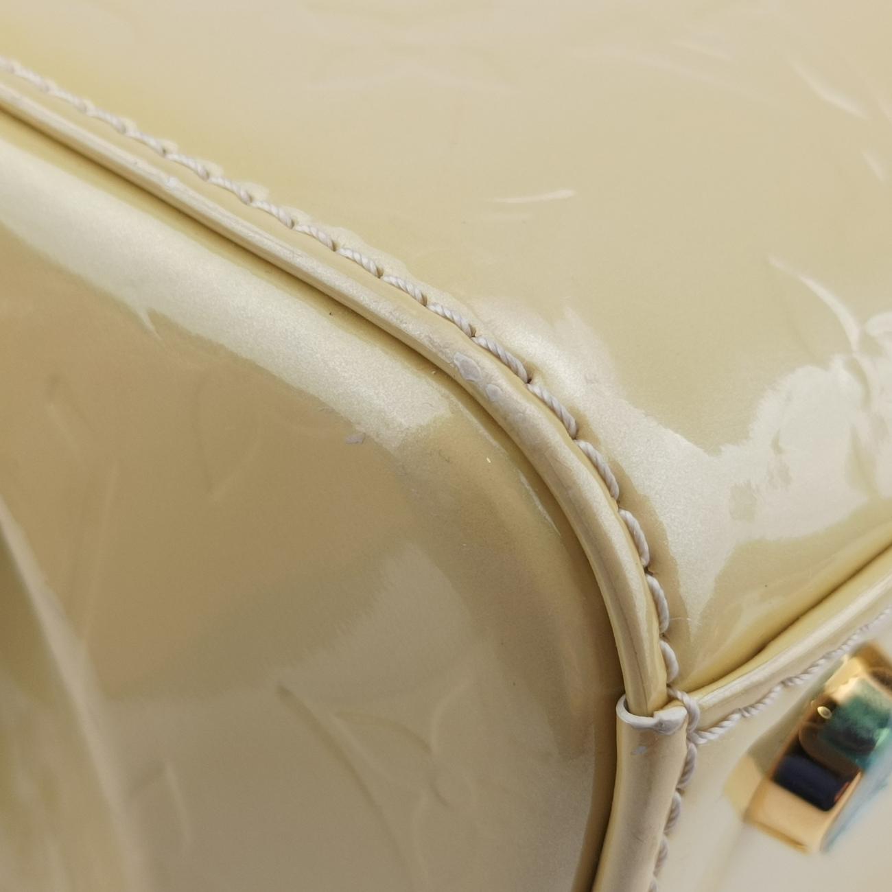 Pre-owned Louis Vuitton Bréa MM Dunne Vernis M90180 shoulderbag | stylenewstar