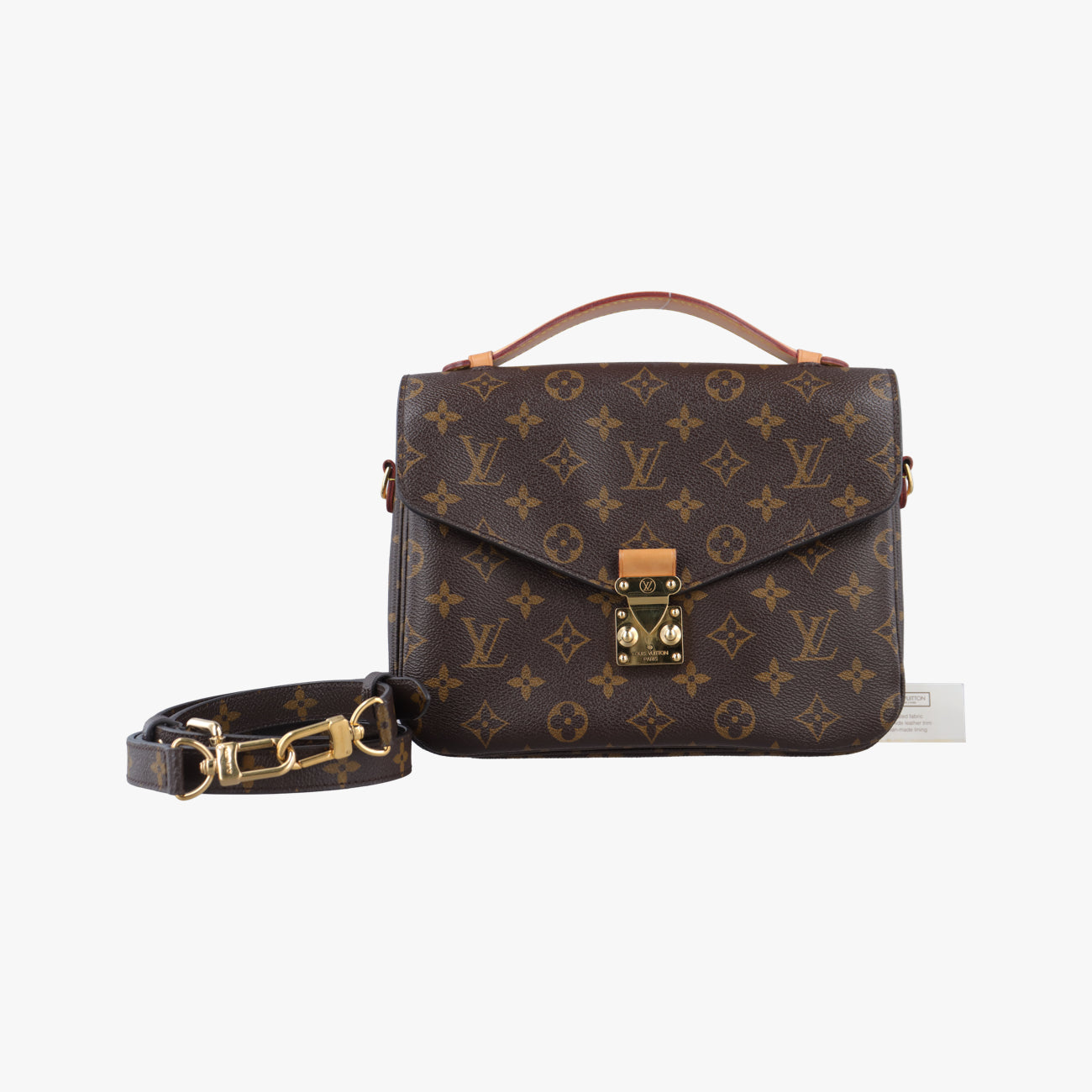 Pre-owned Louis Vuitton Pochette Metis MM Brown Monogram Canvas M44875 shoulderbag | stylenewstar