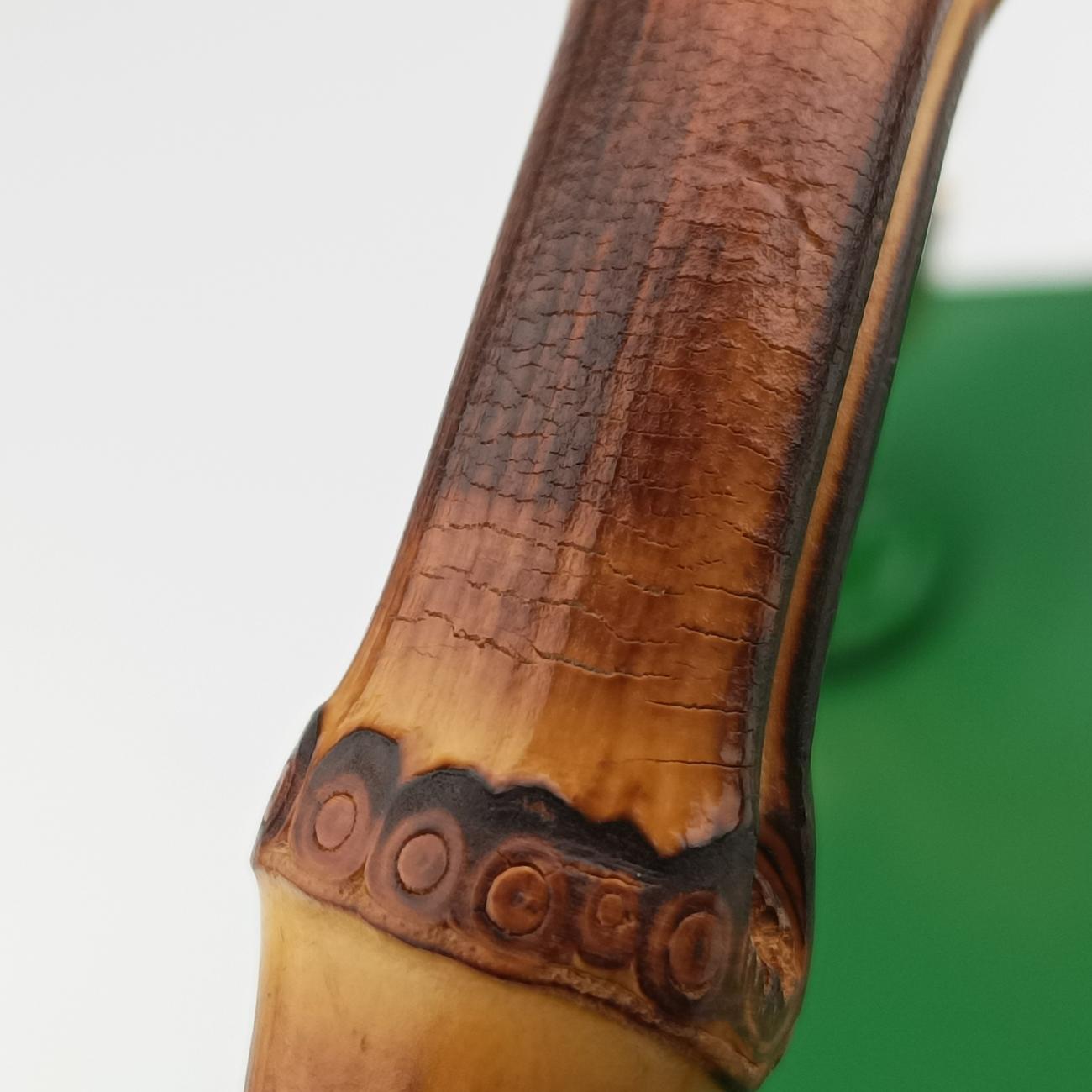 Vintage Gucci New Bamboo Green Leather 675797 shoulderbag | stylenewstar