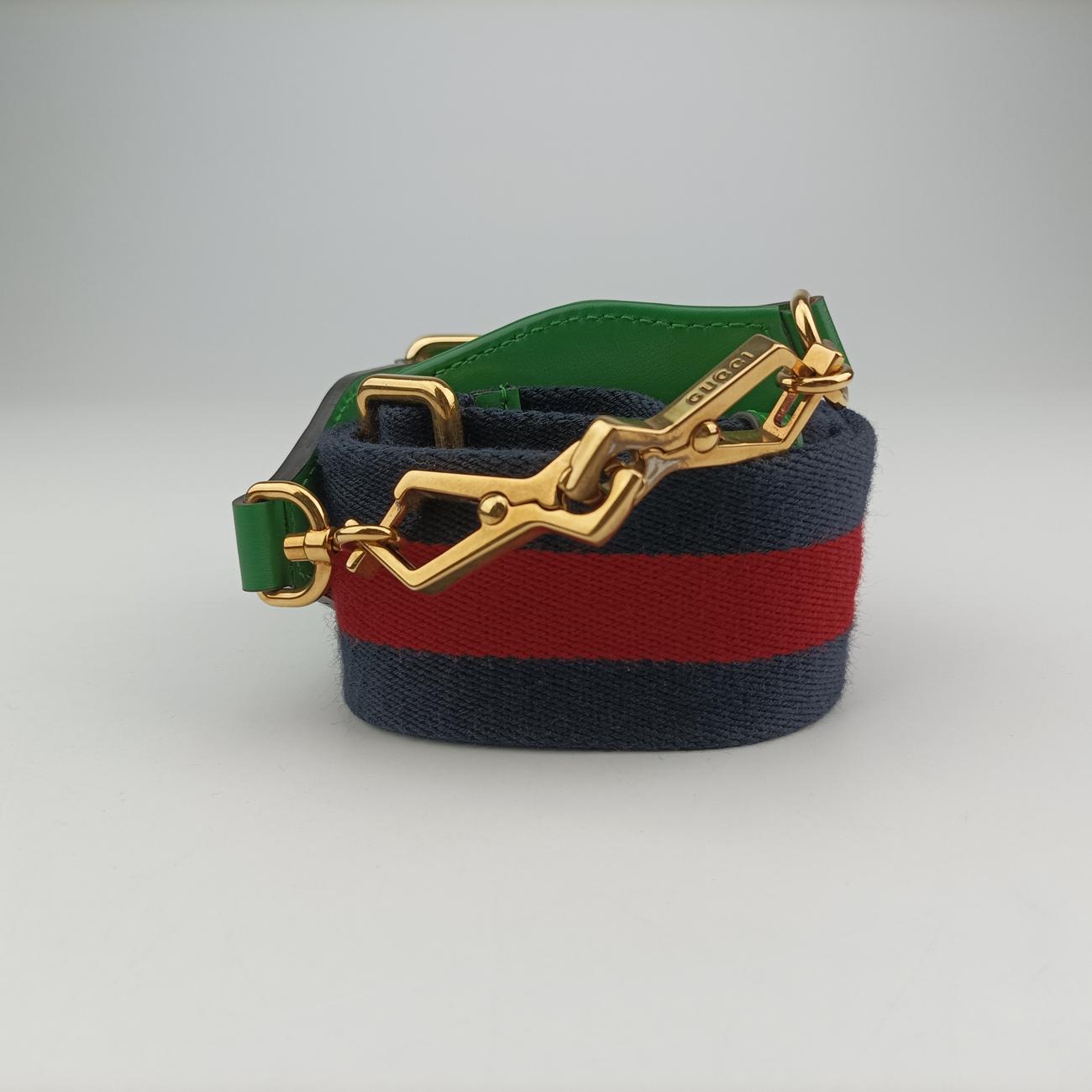 Vintage Gucci New Bamboo Green Leather 675797 shoulderbag | stylenewstar