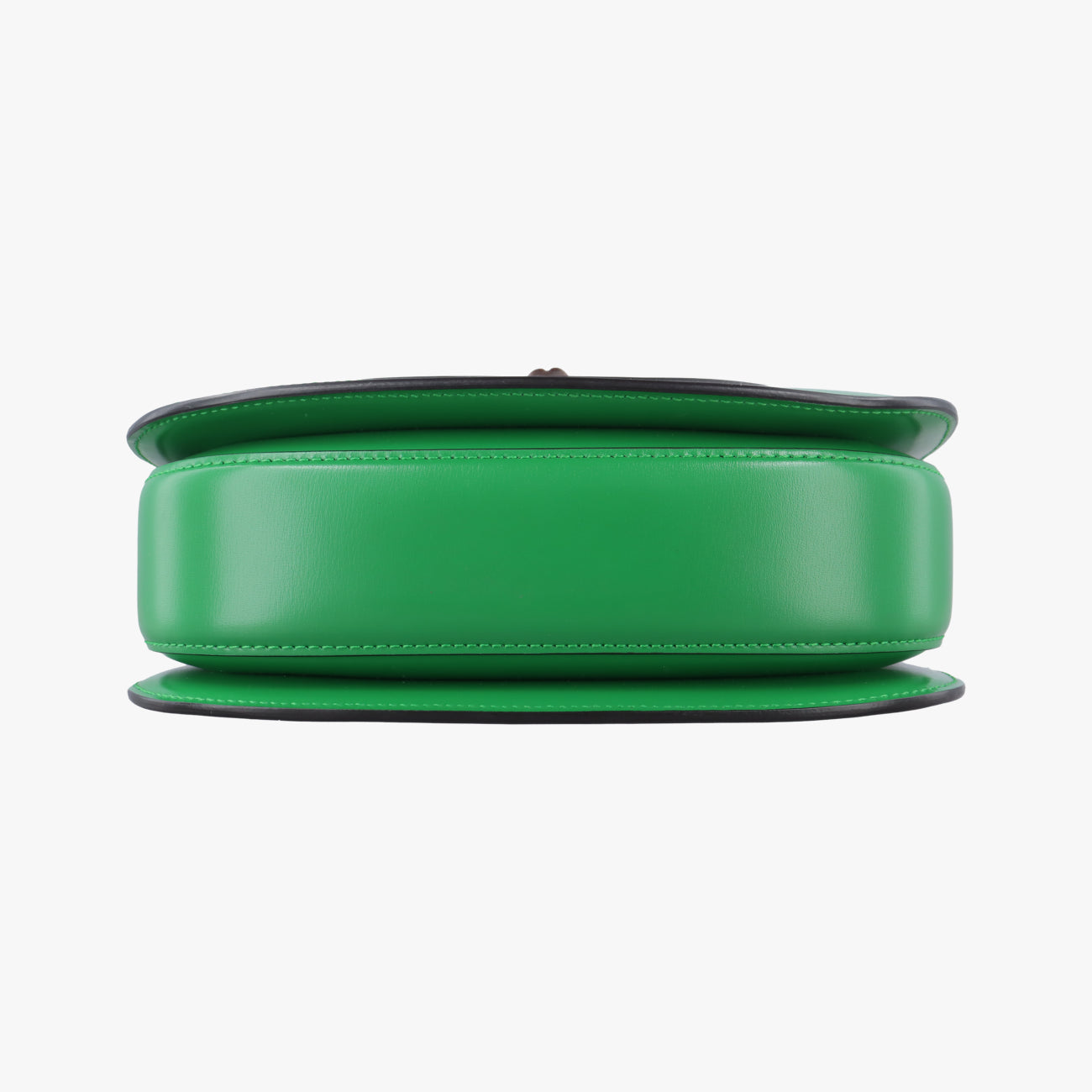 Pre-owned Gucci New Bamboo Green Leather 675797 shoulderbag | stylenewstar