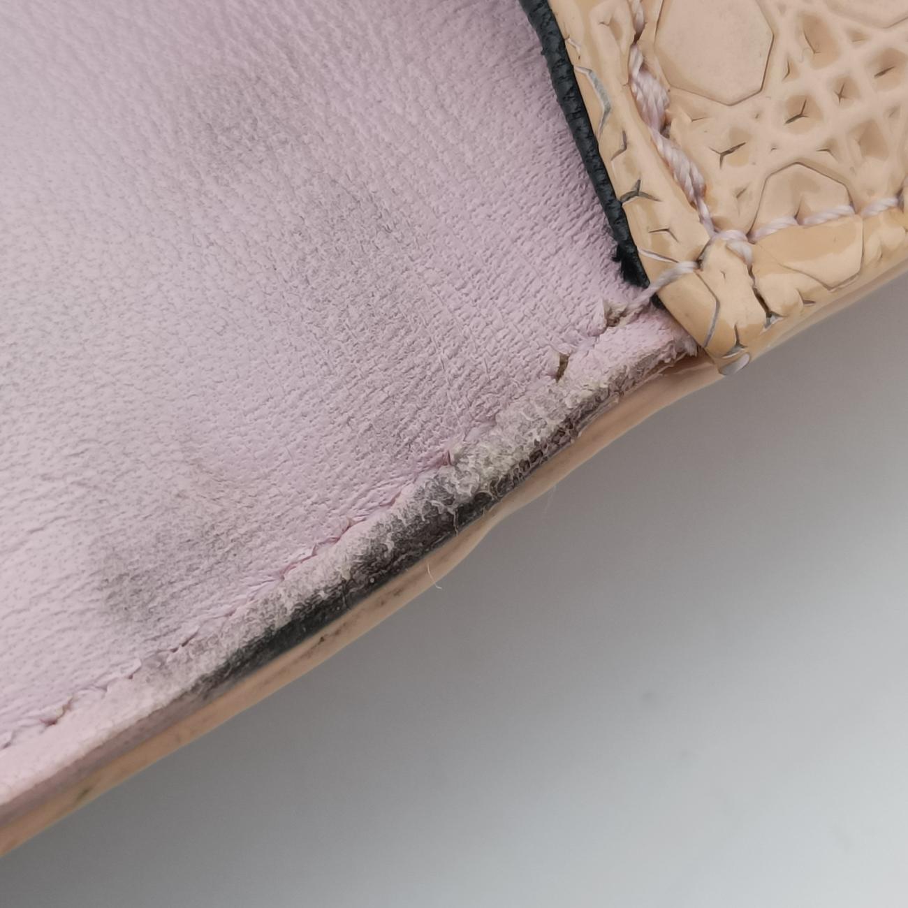 Pre-owned Christian Dior Diorama Pink Patent  shoulderbag | stylenewstar