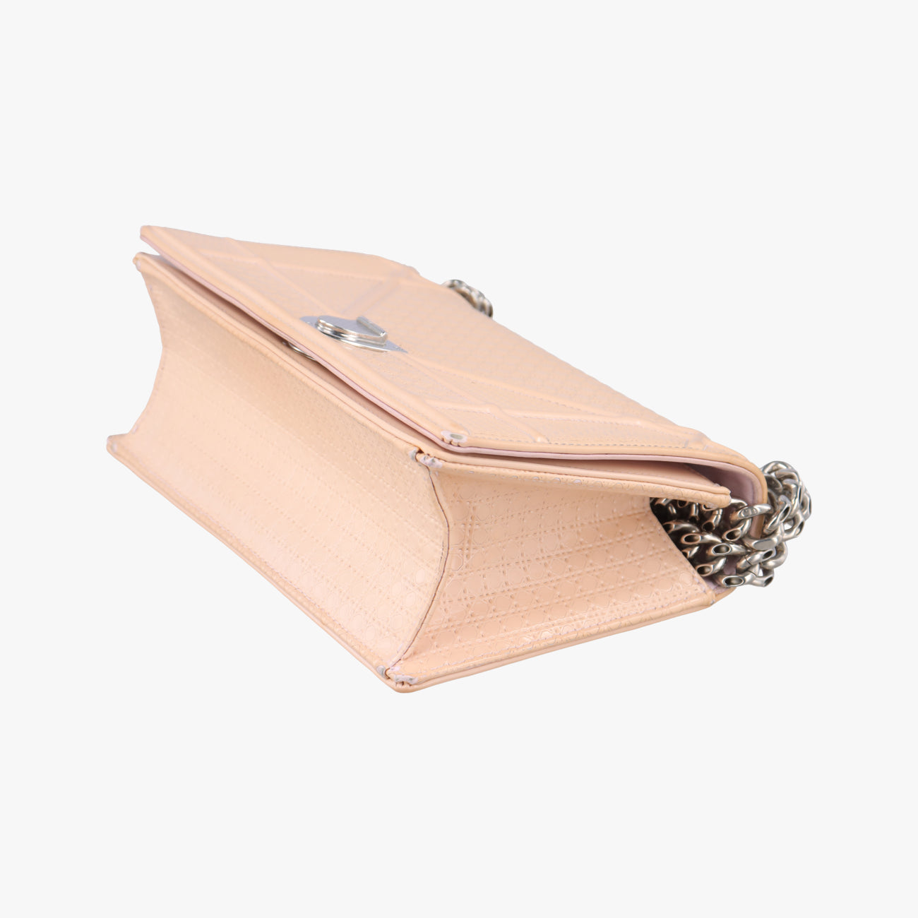 Pre-owned Christian Dior Diorama Pink Patent  shoulderbag | stylenewstar