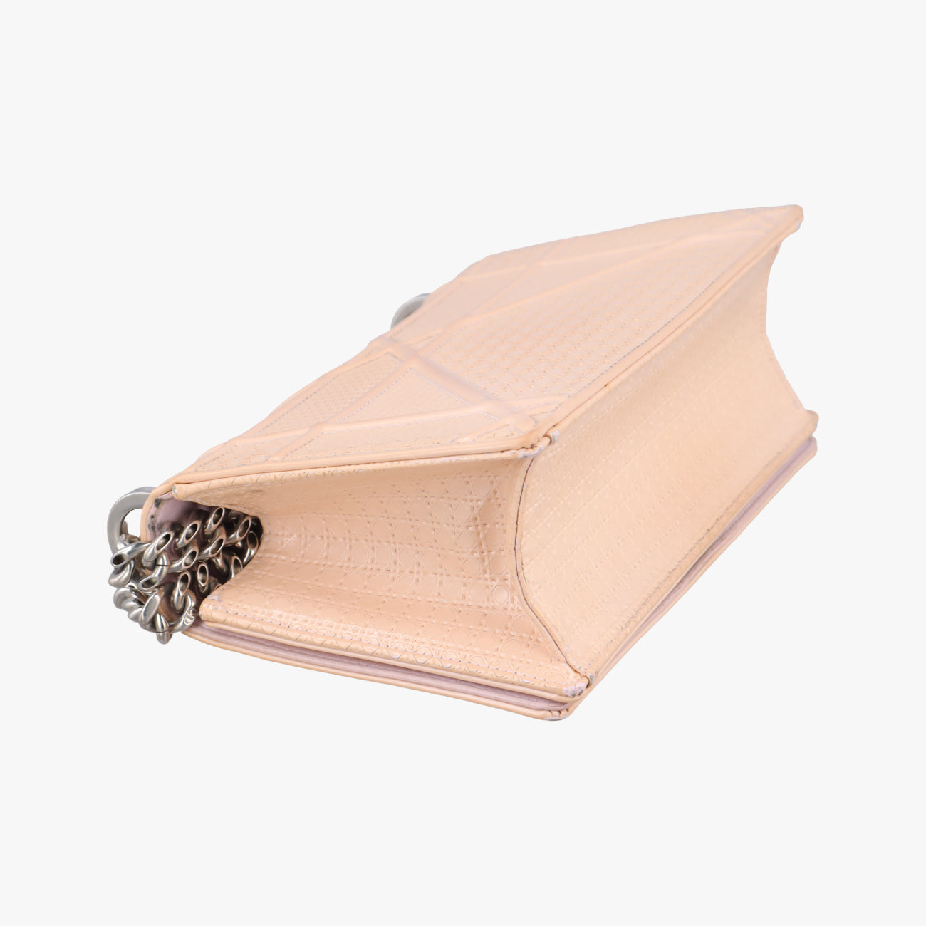 Pre-owned Christian Dior Diorama Pink Patent  shoulderbag | stylenewstar