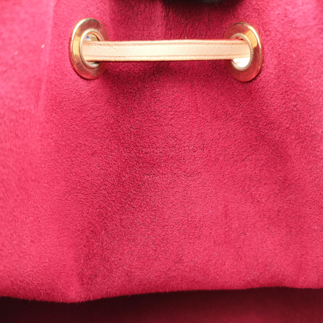 Pre-owned Louis Vuitton Petit NOé white Monogram Multicolor M42229 shoulderbag | stylenewstar