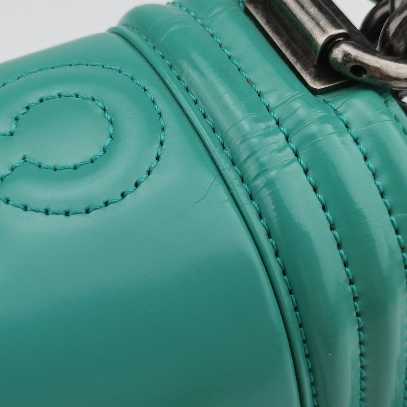 Pre-owned Chanel BOY CHANEL Blue leather A67086 shoulderbag | stylenewstar