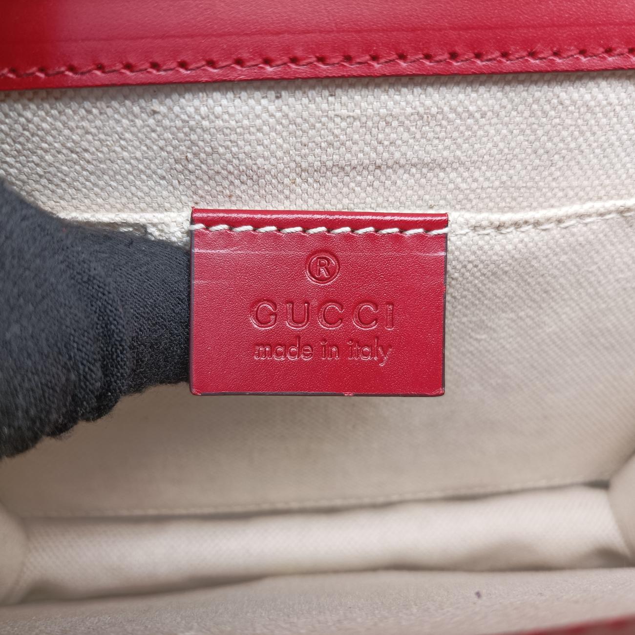 Vintage Gucci GG Marmont Red Leather 431384 shoulderbag | stylenewstar