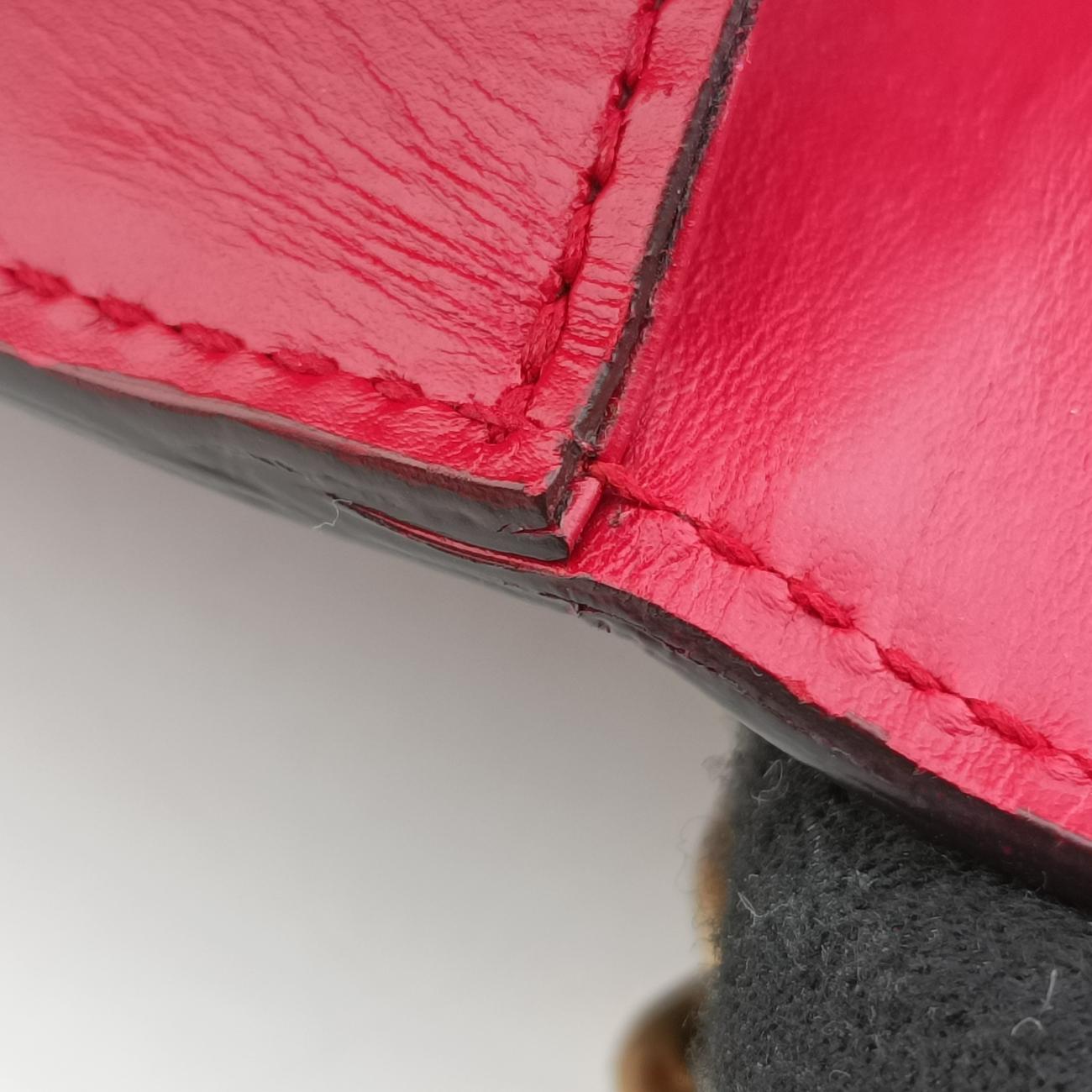 Vintage Gucci GG Marmont Red Leather 431384 shoulderbag | stylenewstar