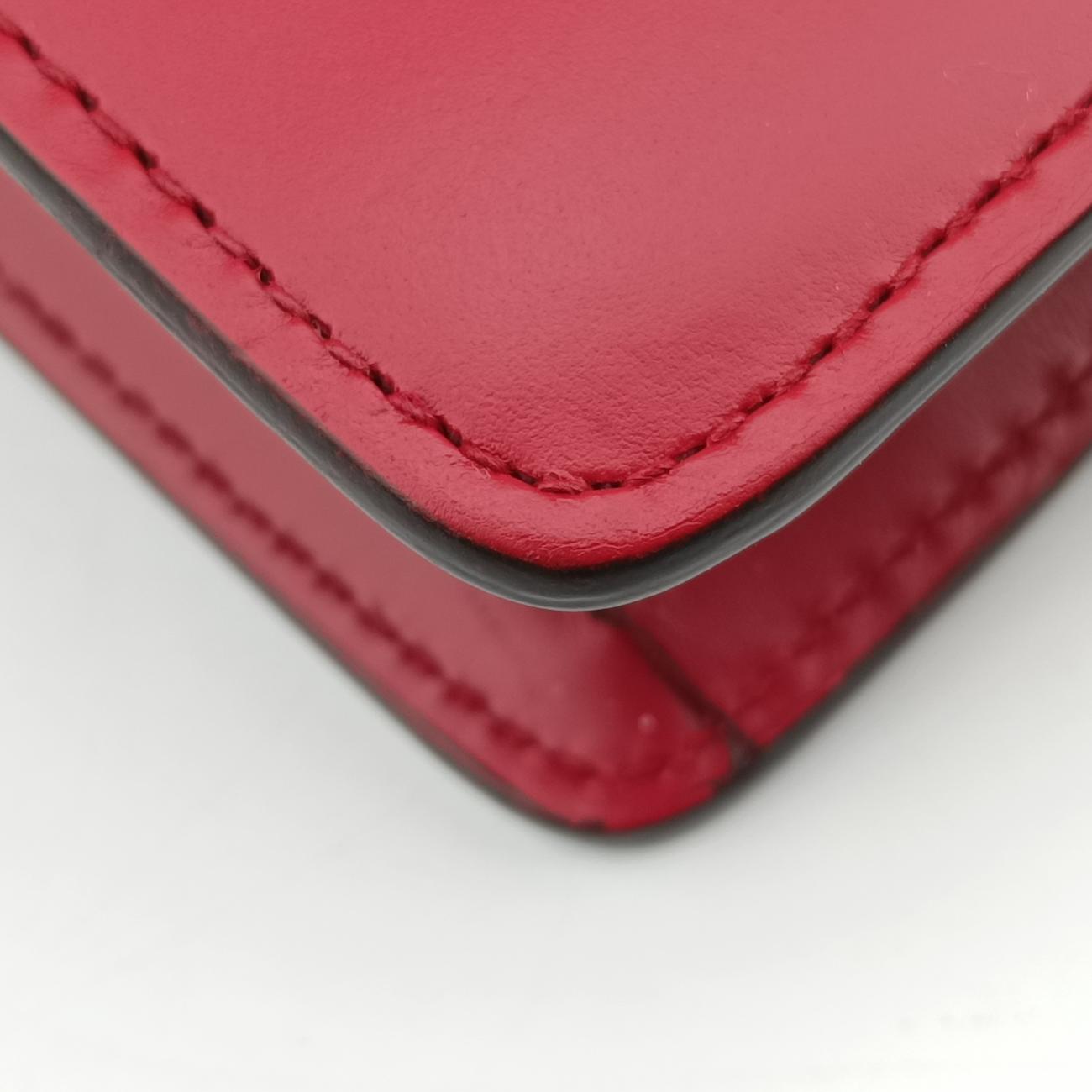 Vintage Gucci GG Marmont Red Leather 431384 shoulderbag | stylenewstar