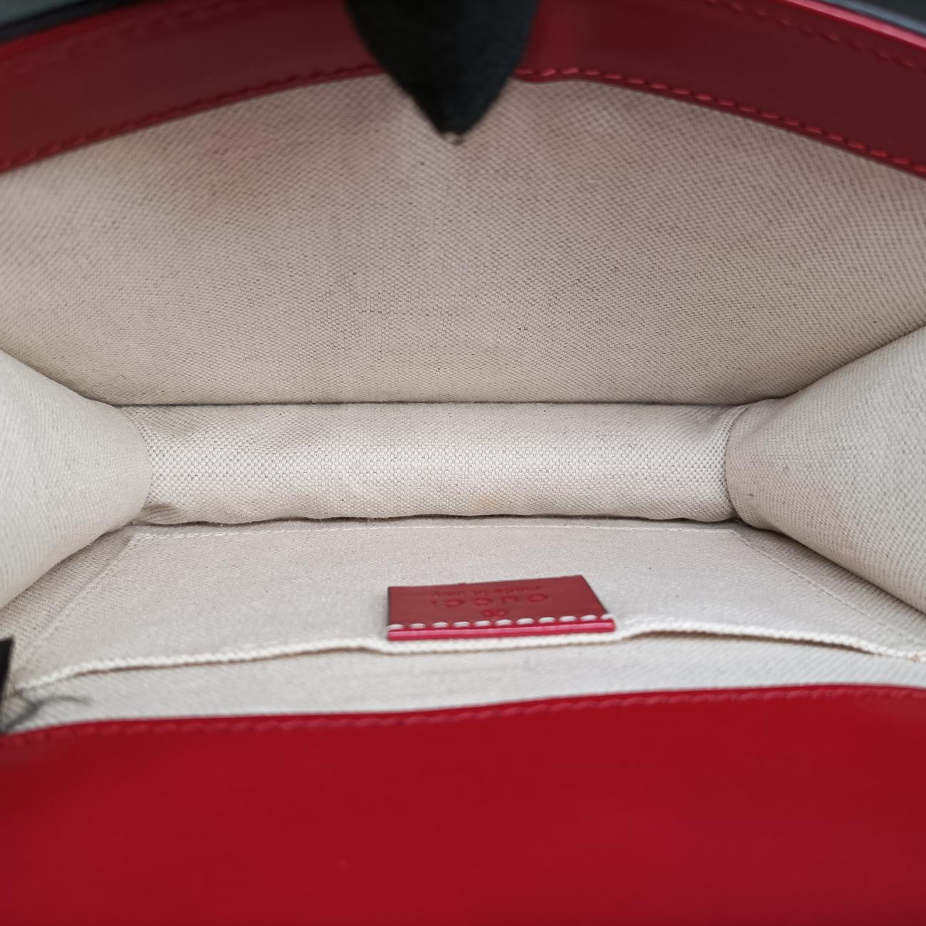 Vintage Gucci GG Marmont Red Leather 431384 shoulderbag | stylenewstar