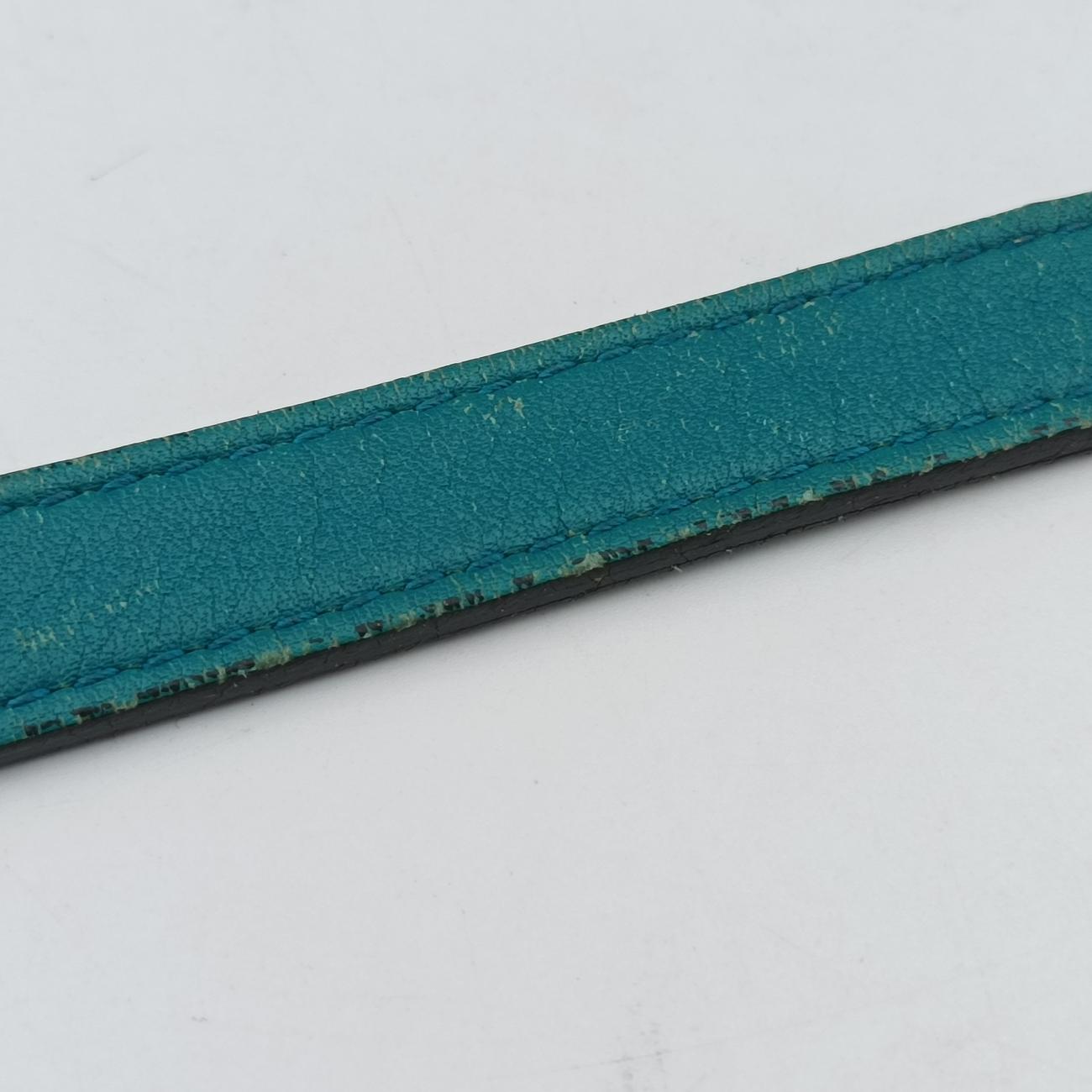 Pre-owned Gucci GG Marmont Blue velour 443497 shoulderbag | stylenewstar