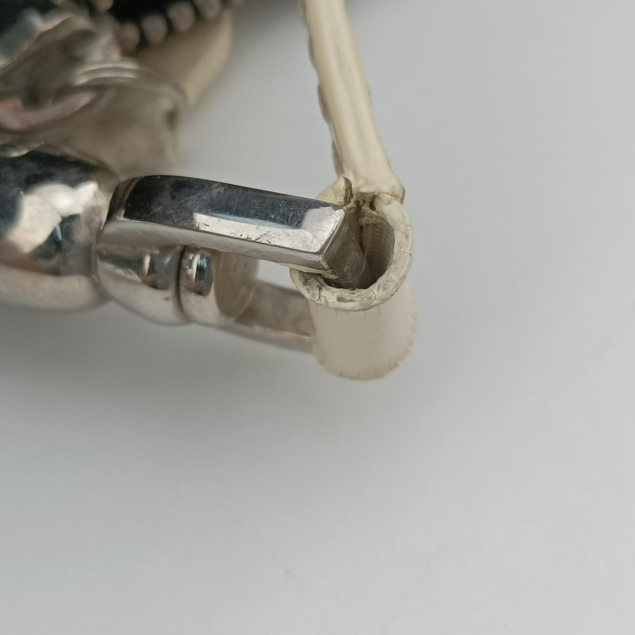 Pre-owned Christian Dior Saddle Black x Gray x White Jacquard  handbag | stylenewstar