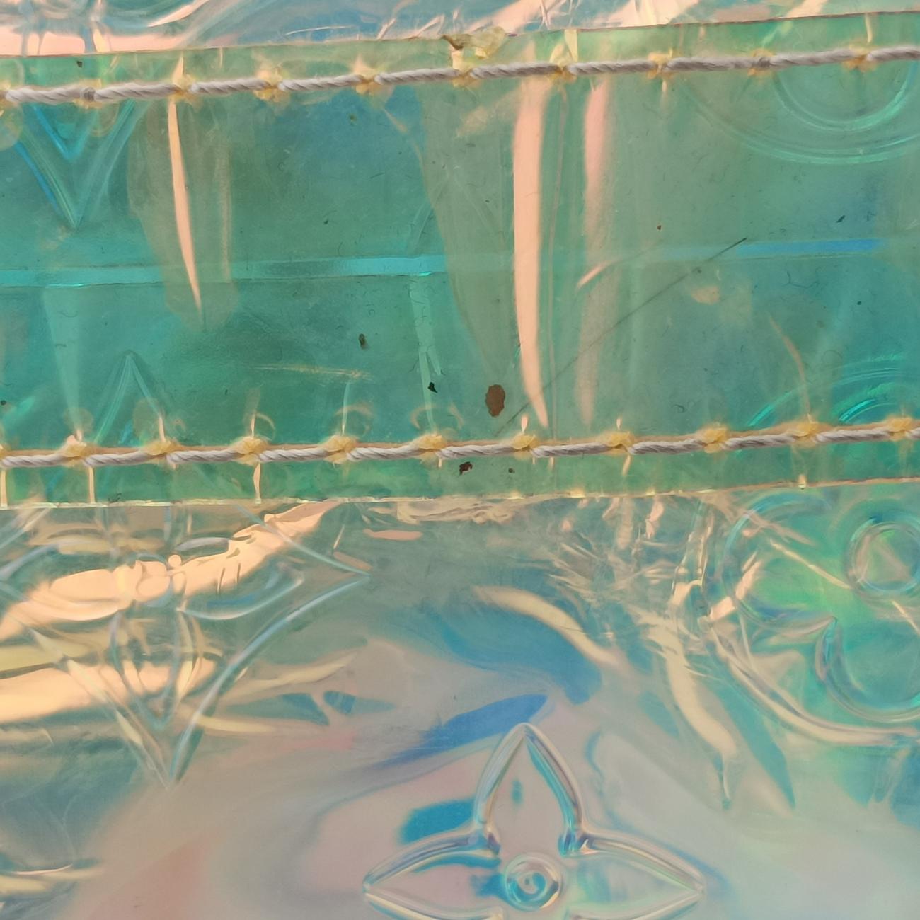 Pre-owned Louis Vuitton Keepall Bandouliere 50 aurora Monogram Prism M53271 shoulderbag | stylenewstar