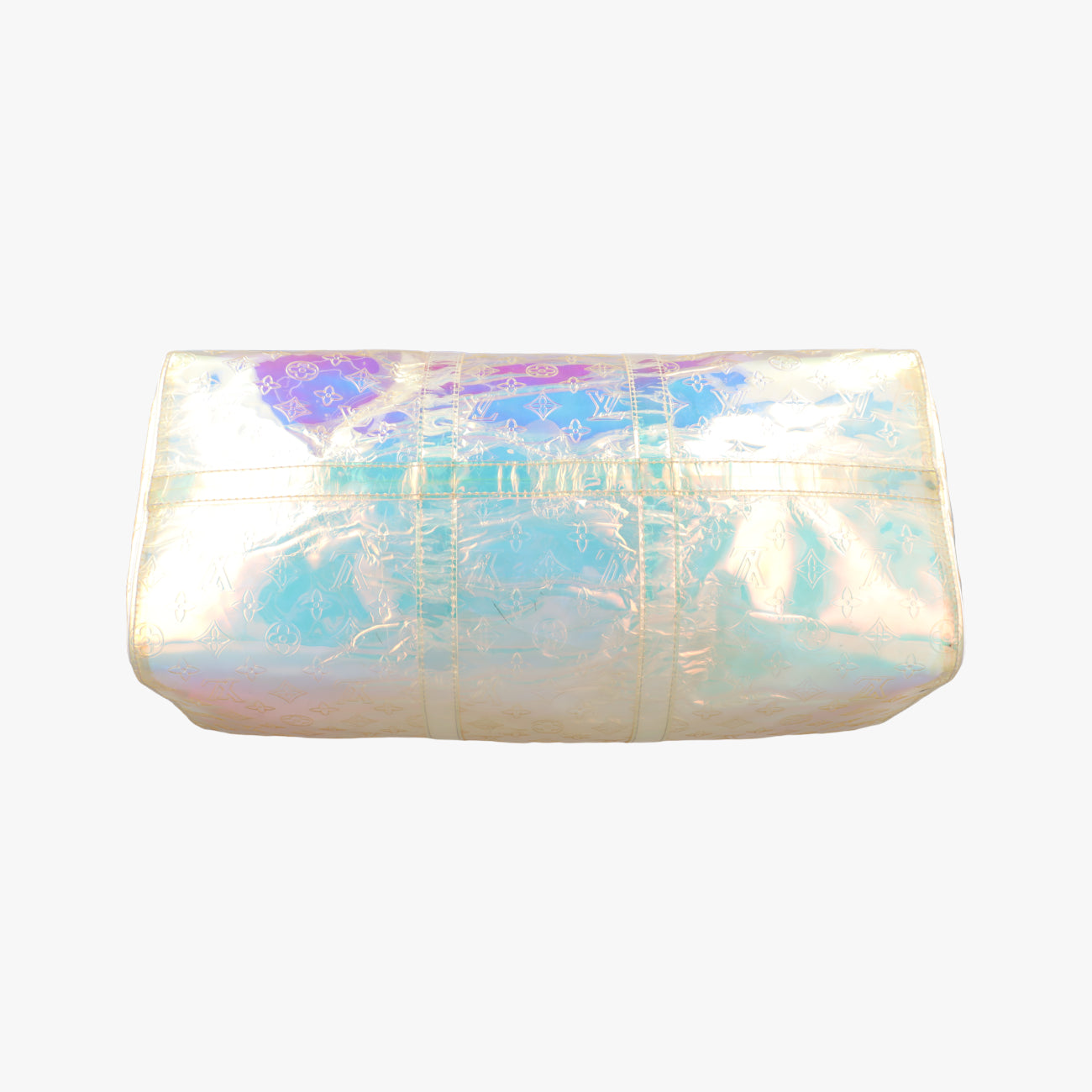 Pre-owned Louis Vuitton Keepall Bandouliere 50 aurora Monogram Prism M53271 shoulderbag | stylenewstar