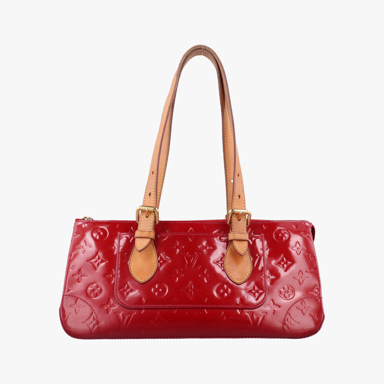 Secondhand Louis Vuitton Rosewood Avenue POMME D’AMOUR Vernis M93507 handbag | stylenewstar