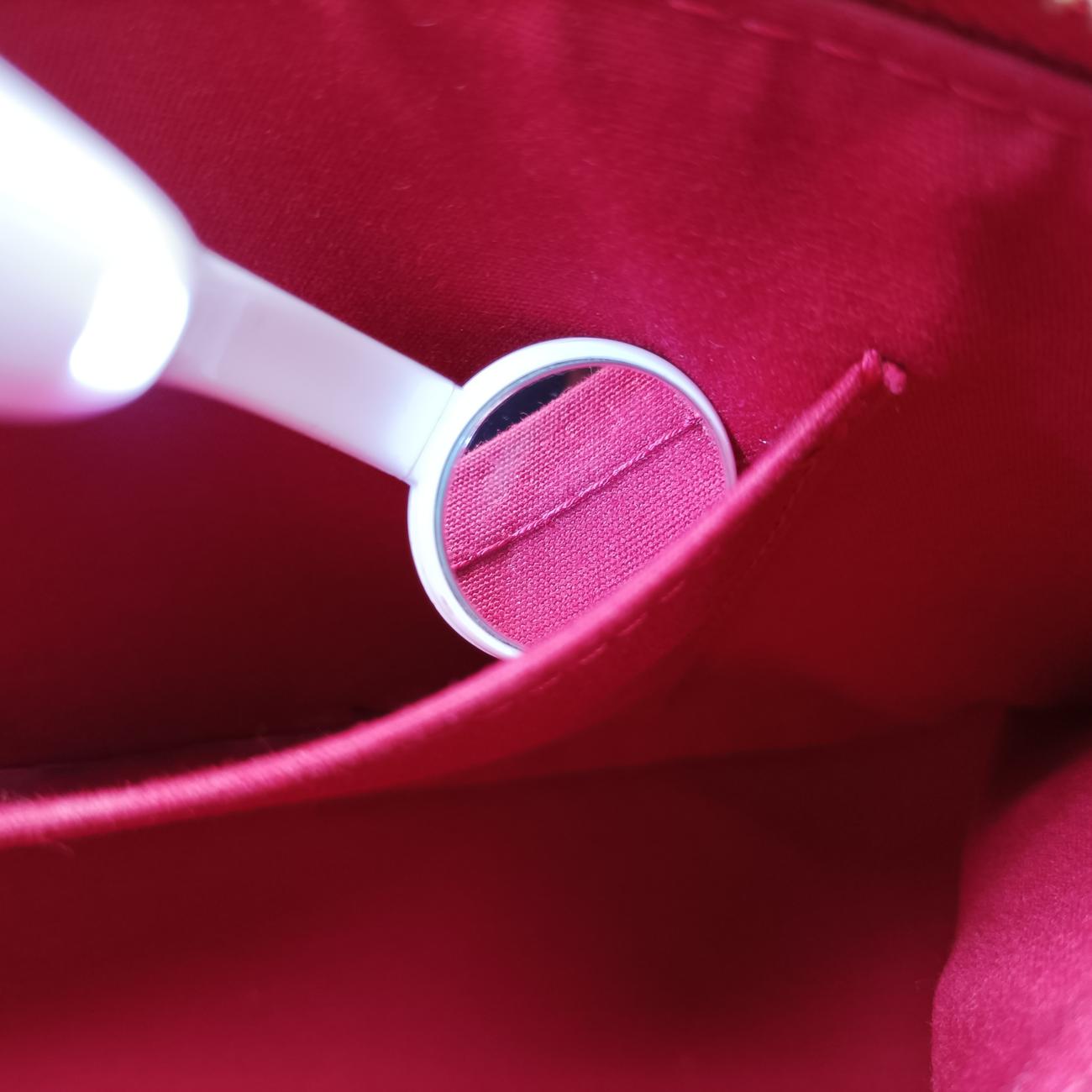 Secondhand Louis Vuitton Rosewood Avenue POMME D’AMOUR Vernis M93507 handbag | stylenewstar