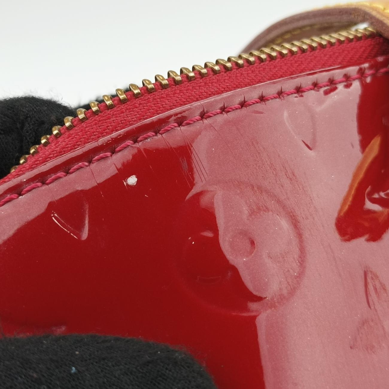 Secondhand Louis Vuitton Rosewood Avenue POMME D’AMOUR Vernis M93507 handbag | stylenewstar