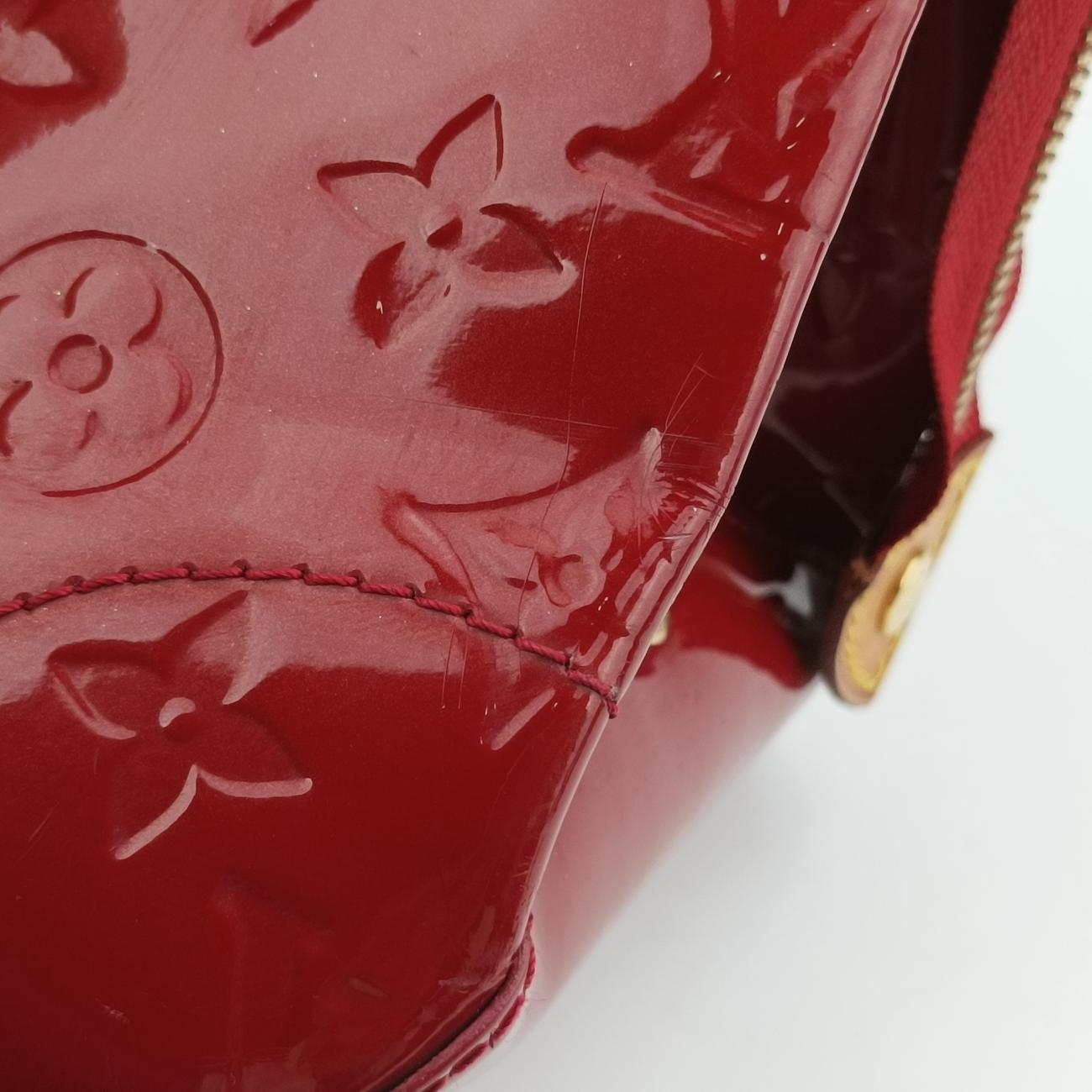 Secondhand Louis Vuitton Rosewood Avenue POMME D’AMOUR Vernis M93507 handbag | stylenewstar