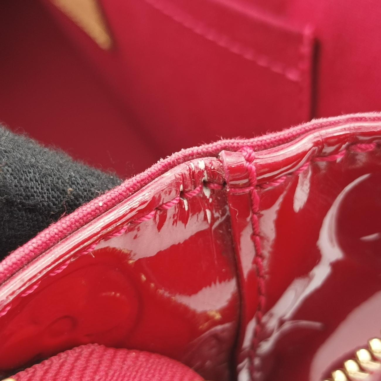 Secondhand Louis Vuitton Rosewood Avenue POMME D’AMOUR Vernis M93507 handbag | stylenewstar