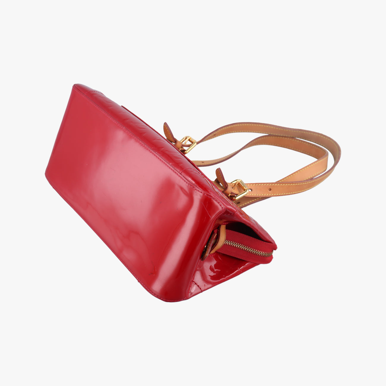 Secondhand Louis Vuitton Rosewood Avenue POMME D’AMOUR Vernis M93507 handbag | stylenewstar