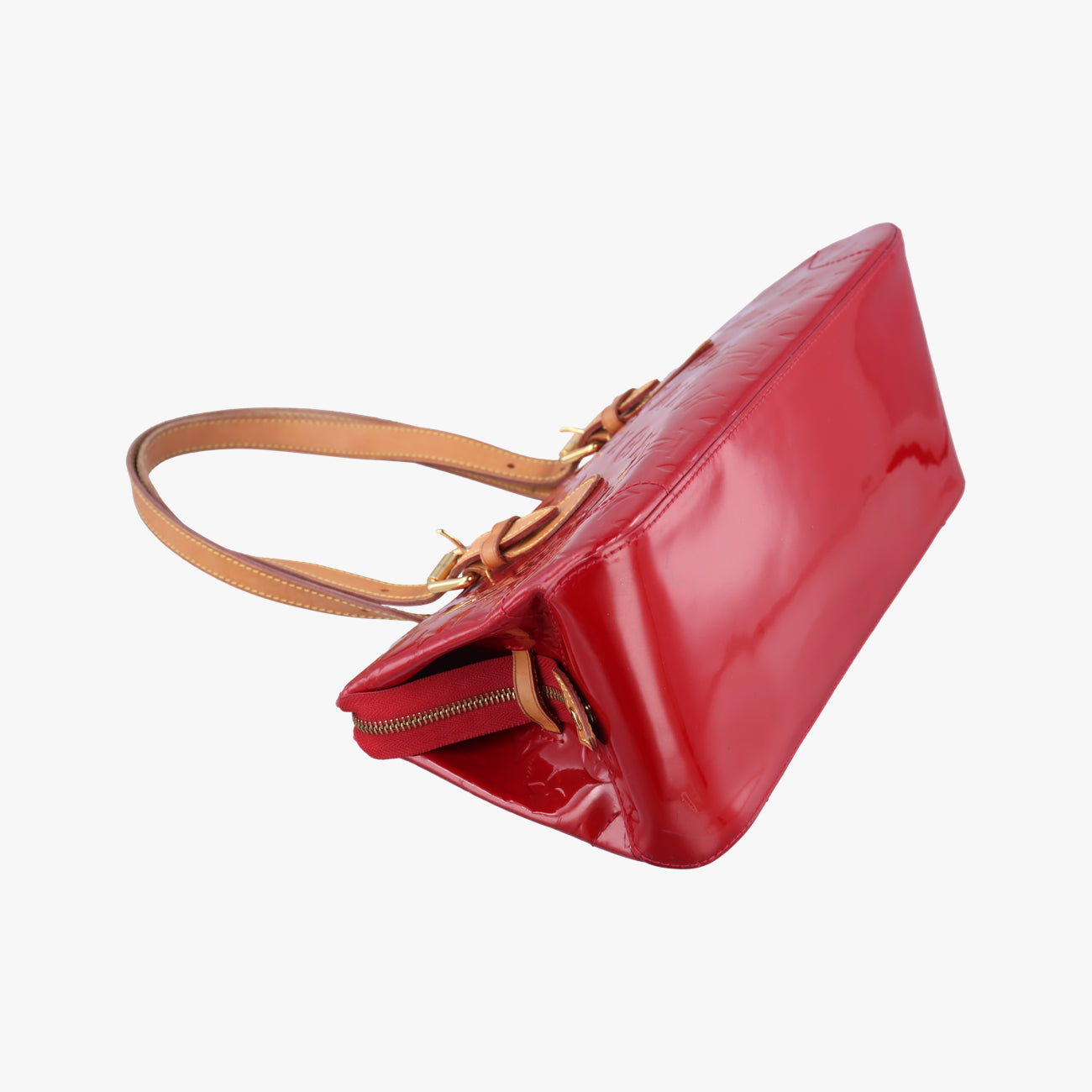 Secondhand Louis Vuitton Rosewood Avenue POMME D’AMOUR Vernis M93507 handbag | stylenewstar