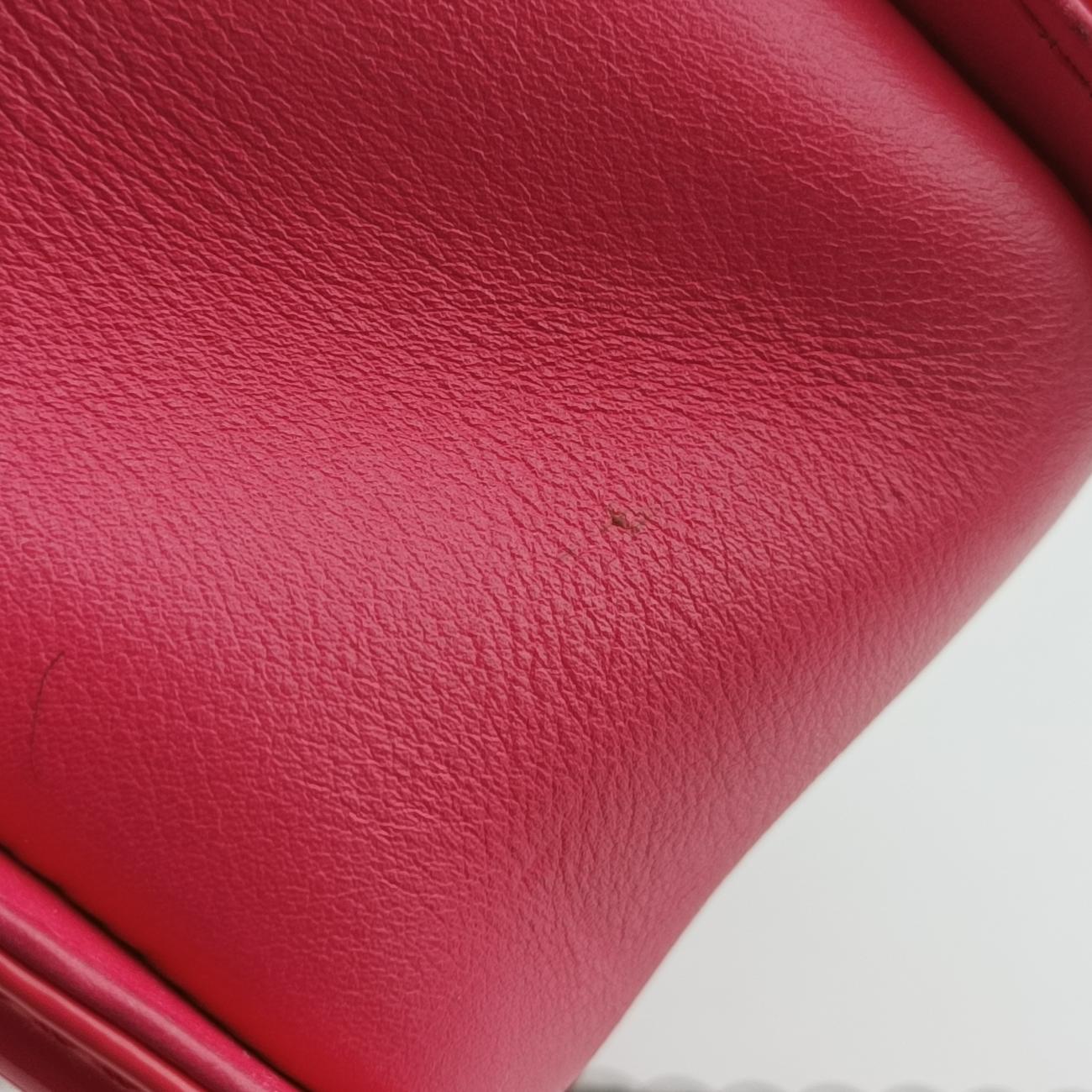 Secondhand Chanel BOY CHANEL Pink Patent A67087 shoulderbag | stylenewstar