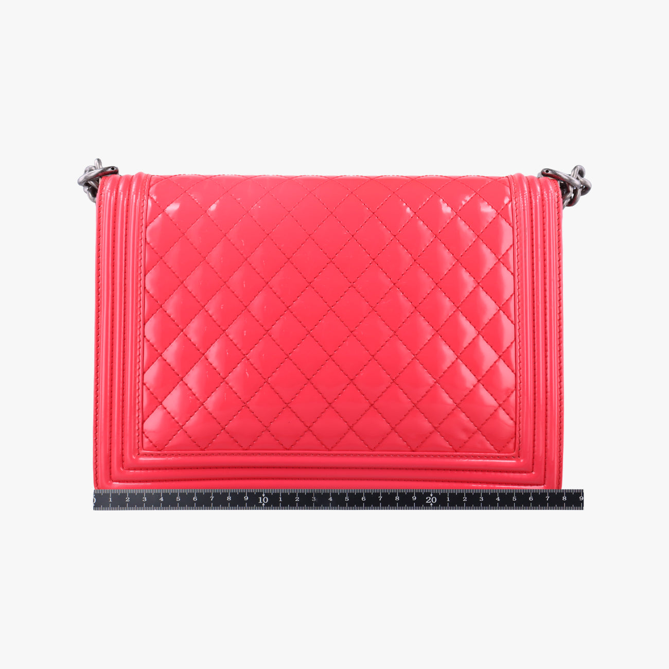 Secondhand Chanel BOY CHANEL Pink Patent A67087 shoulderbag | stylenewstar