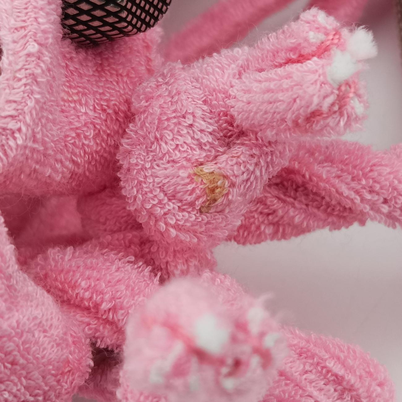 Pre-owned Balenciaga Le Cagole Pink Pile Fabric  shoulderbag | stylenewstar