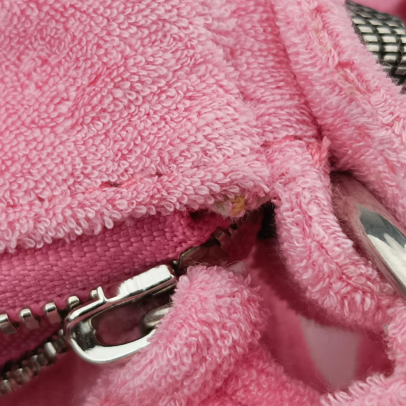 Pre-owned Balenciaga Le Cagole Pink Pile Fabric  shoulderbag | stylenewstar