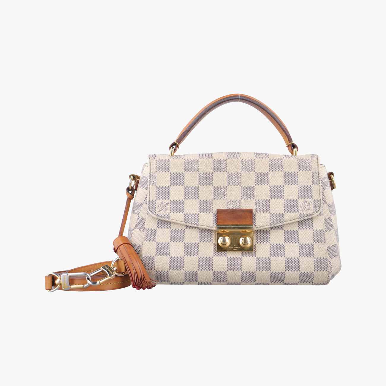 Vintage Louis Vuitton CROISETTE AZUR Damier Canvas N41581 shoulderbag | stylenewstar