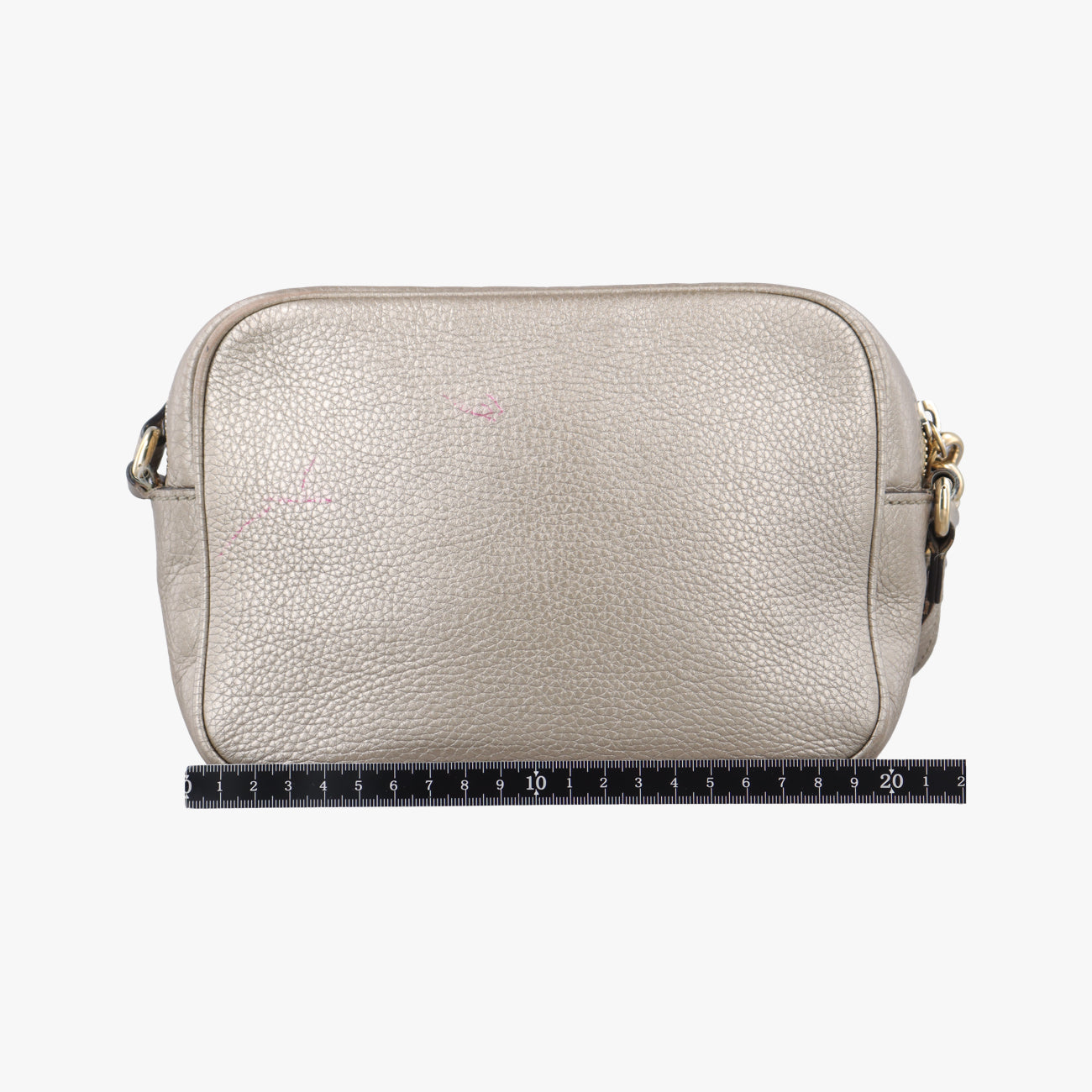 Pre-owned Gucci Soho Golden Leather 308364 shoulderbag | stylenewstar