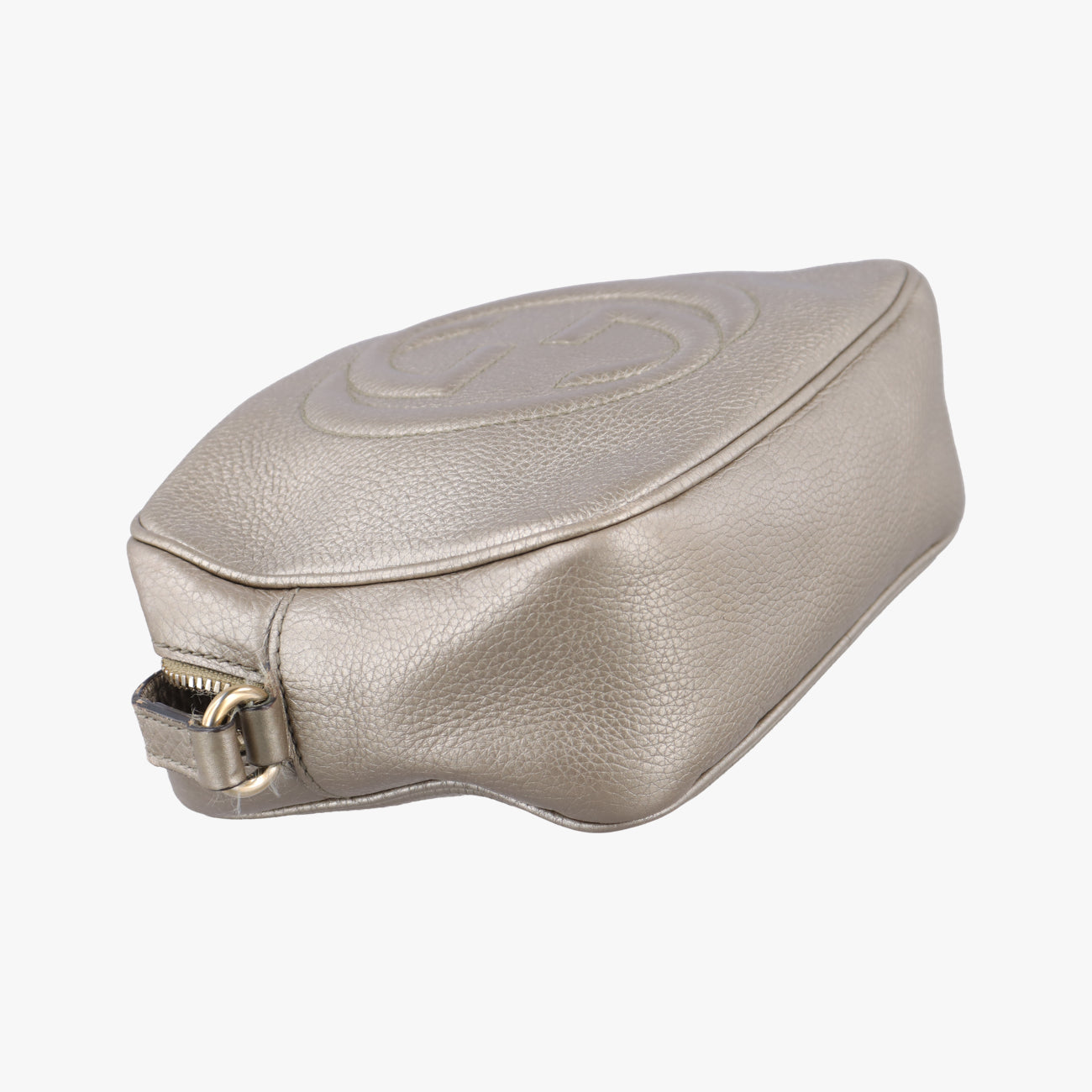 Pre-owned Gucci Soho Golden Leather 308364 shoulderbag | stylenewstar